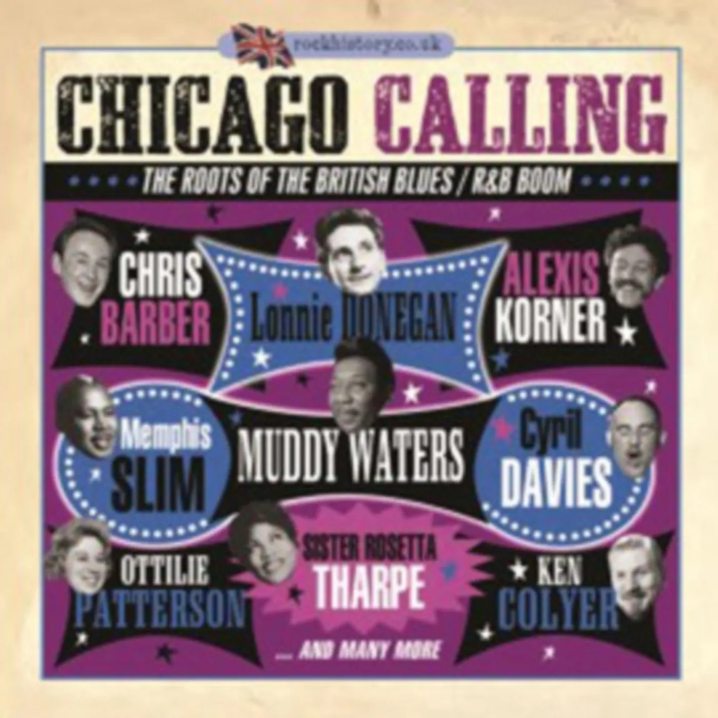 Various Artists CD - Chicago Calling “ The Roots Of The British Blues /R&B Boom