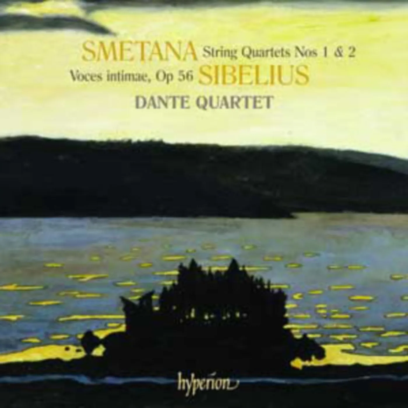 Dante Quartet CD - Smetanastring Quartetssibeliusvoces