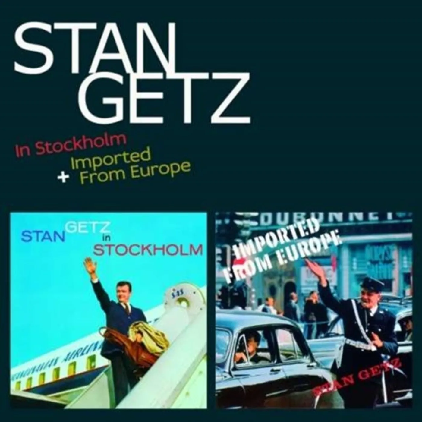 Stan Getz CD - In Stockholm + Imported From Europe