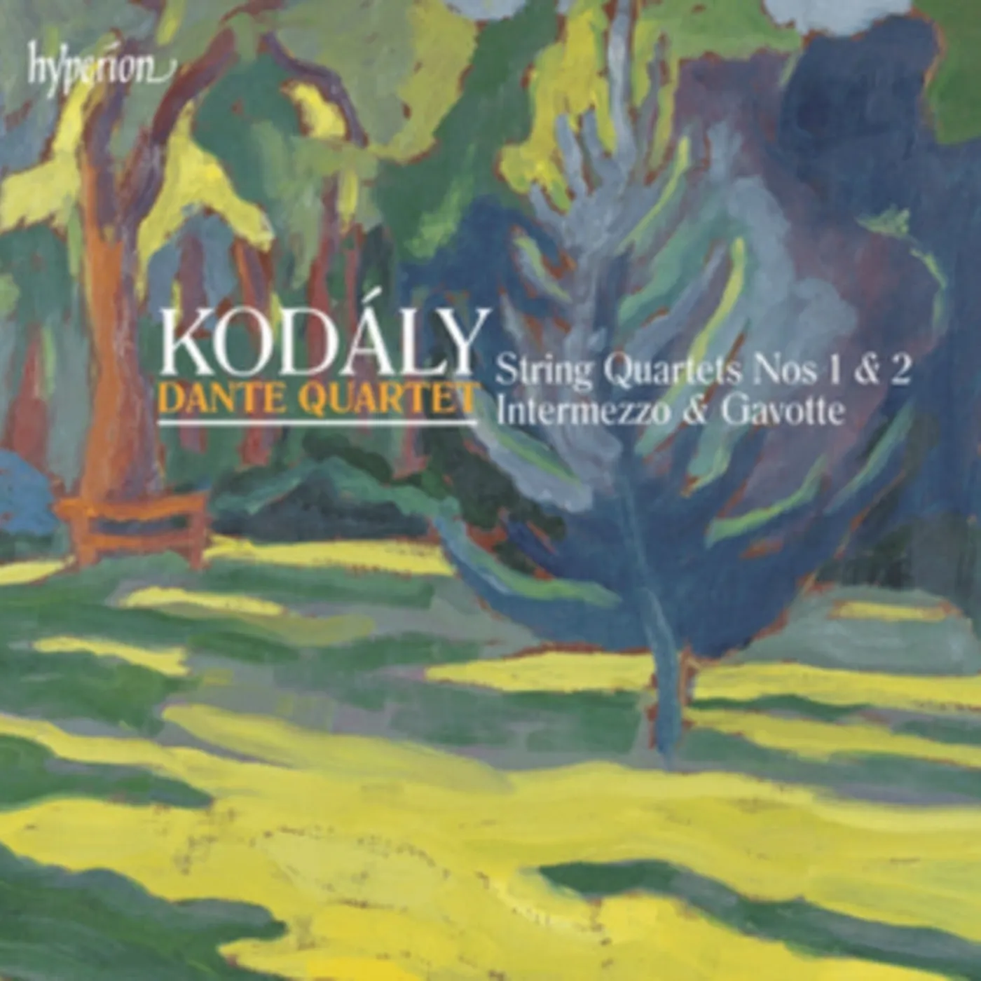 Dante Quartet CD - Kodalyquartets No 1 2