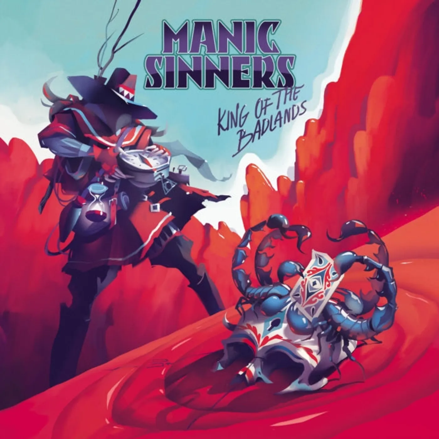 Manic Sinners CD - King Of The Badlands