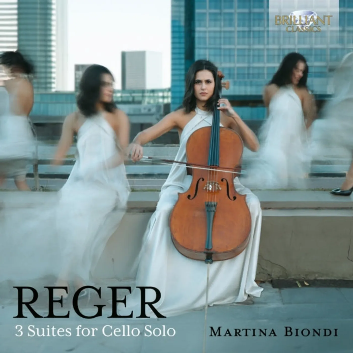 Martina Biondi CD - Reger: 3 Suites For Cello Solo