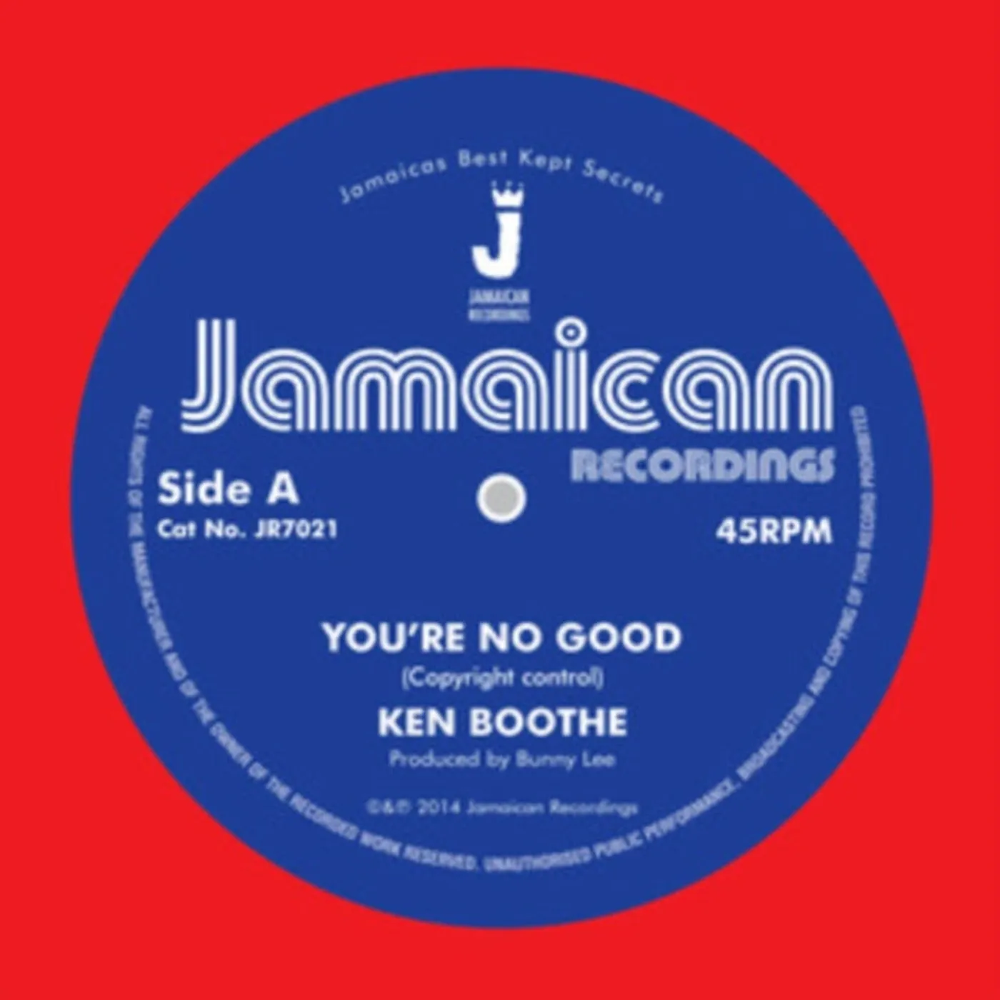 Ken Boothe 7Inch - Youre No Good / Out Of Order D