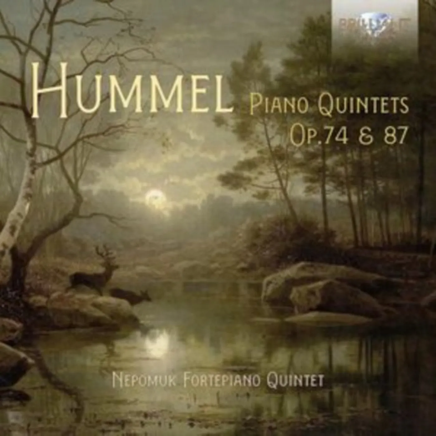 Nepomuk Fortepiano Quintet CD - Hummel: Piano Quintets Op.74 & 87