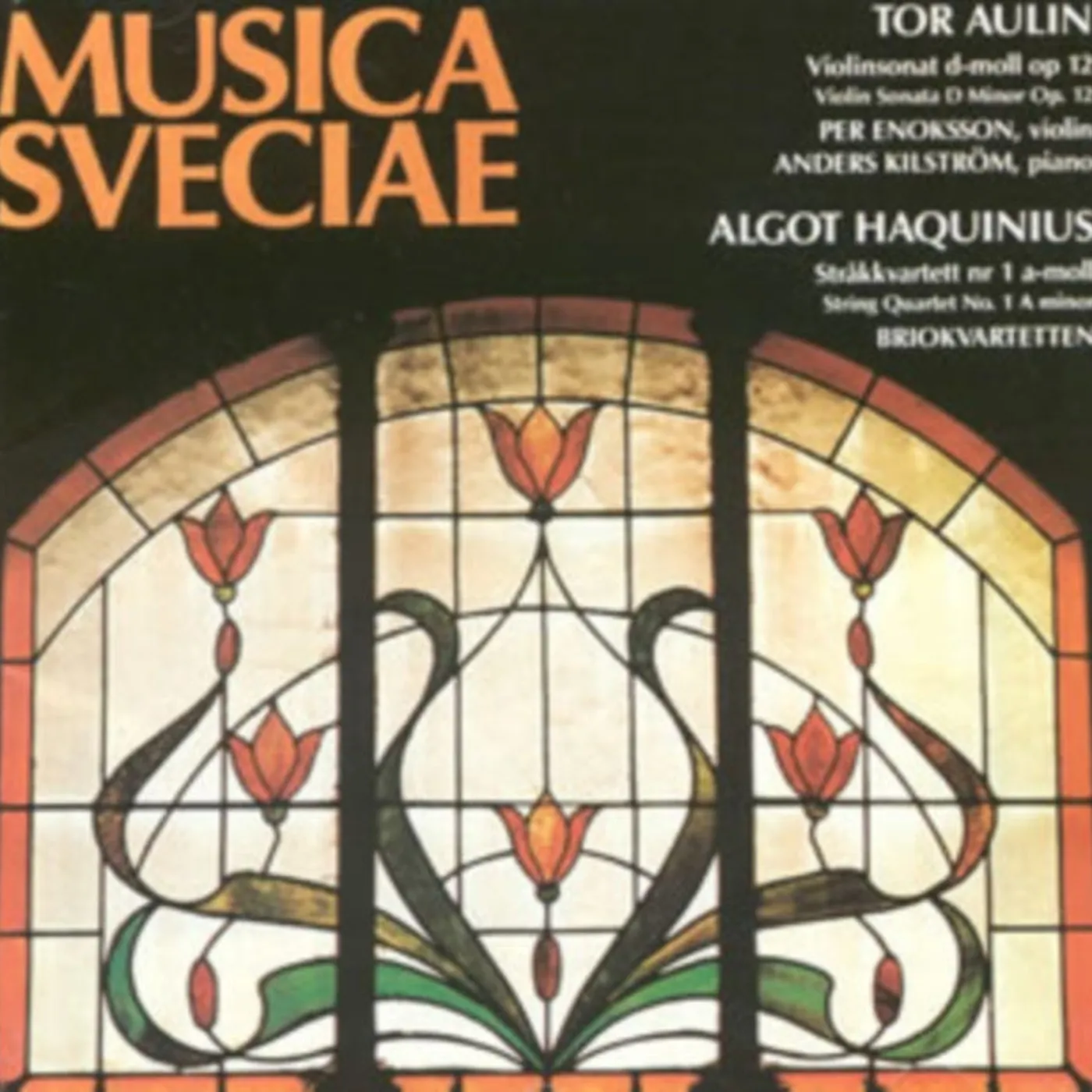 Tor Aulin CD - Violin Sonata String Quartet No 1