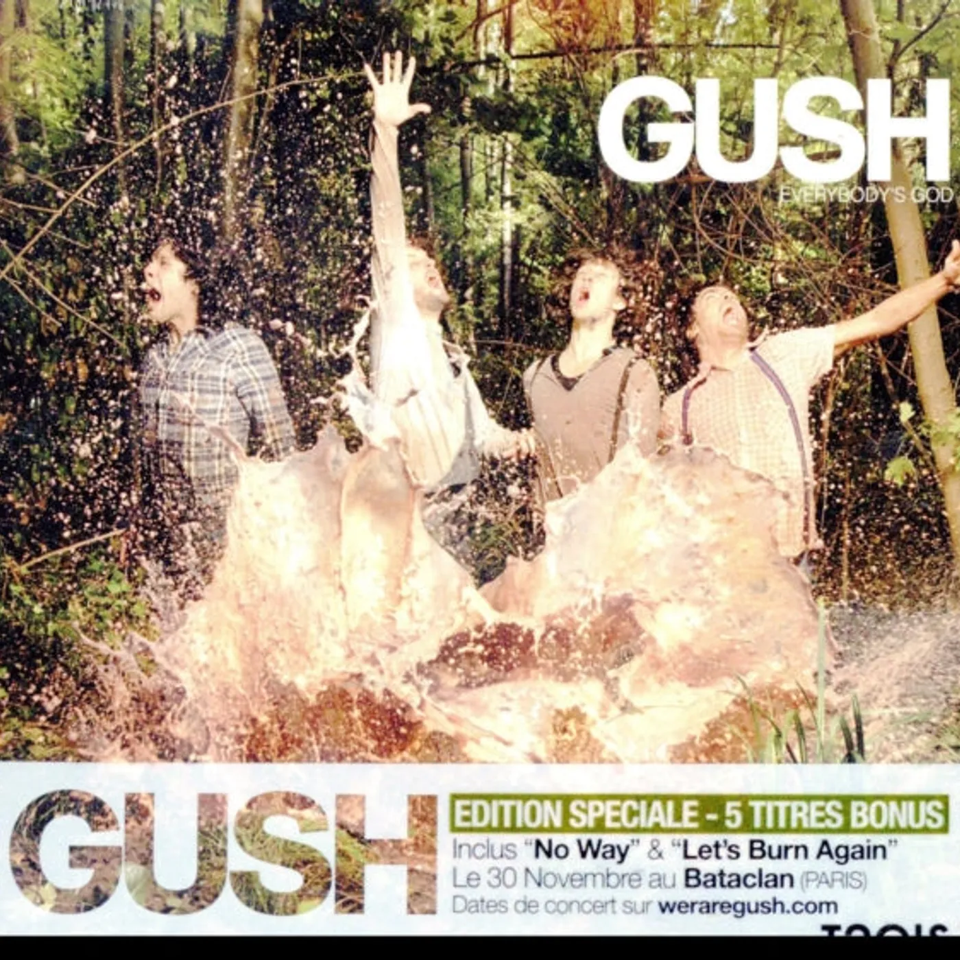 Gush CD - Everybodys God