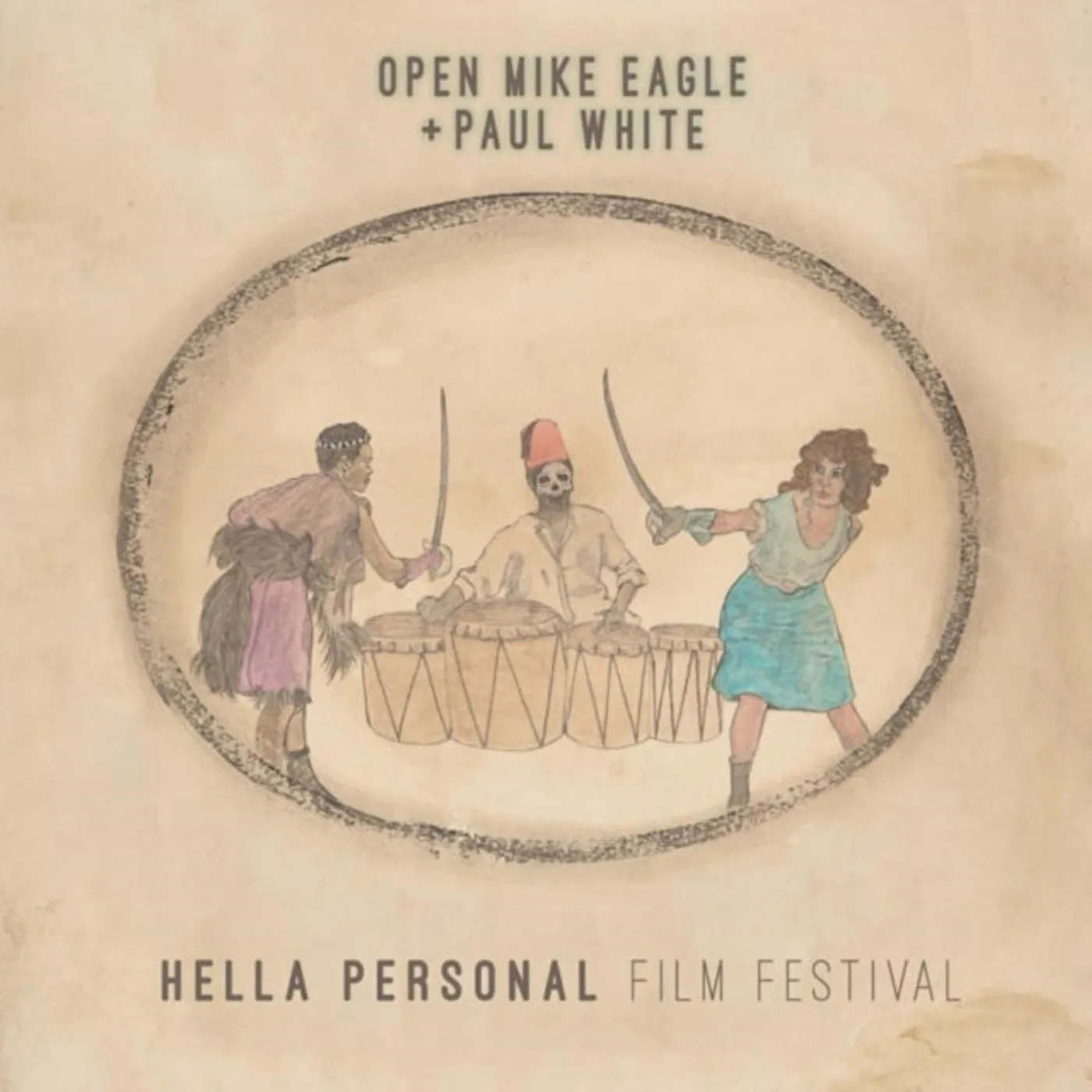Open Mike Eagle & Paul White CD - Hella Personal Film Festival