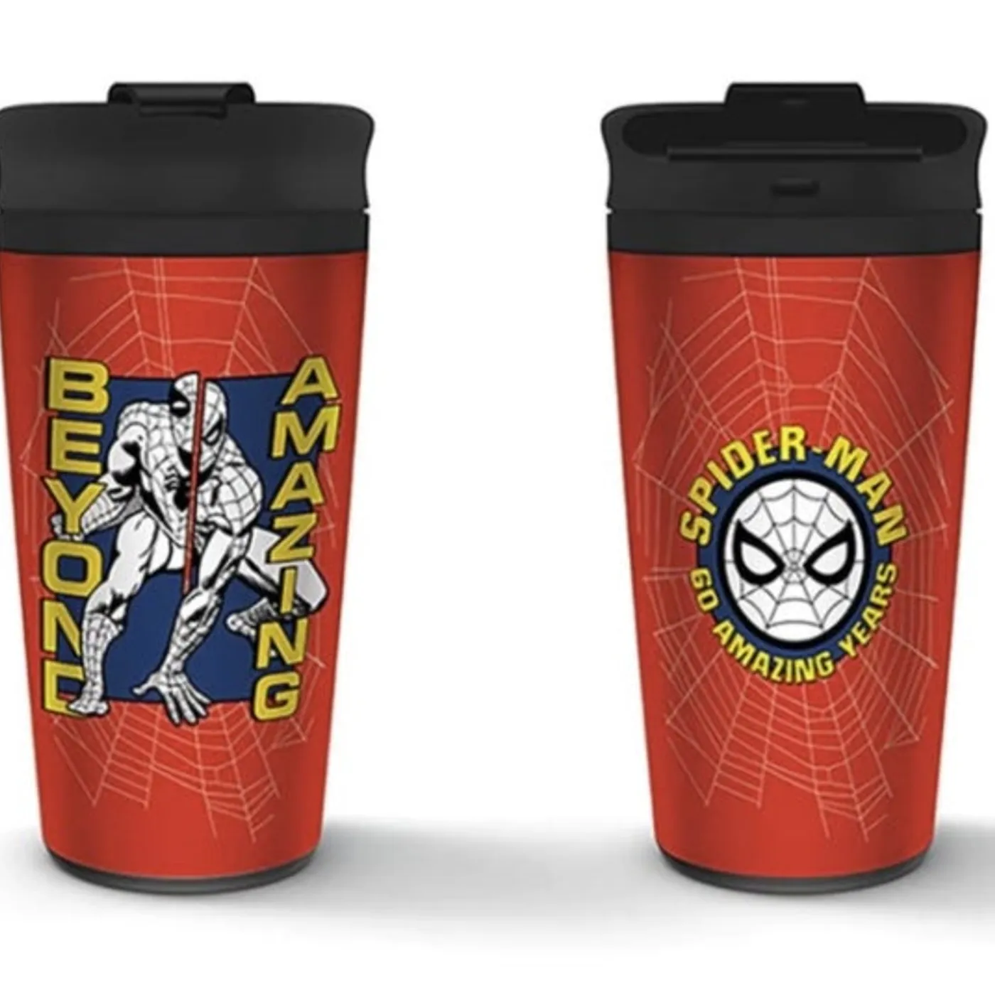 Spider Man Travel Mug - Spider-Man (Beyond Amazing) Metal Travel Mug