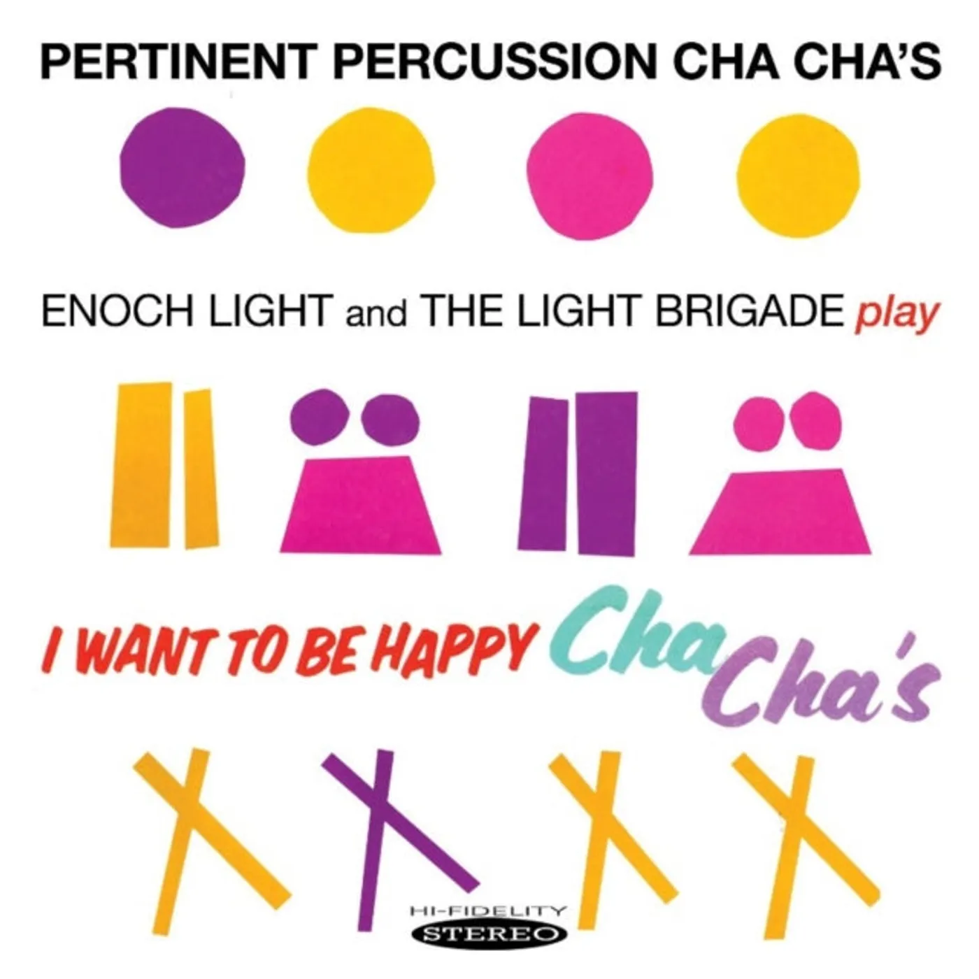Enoch Light CD - Pertinent Percussion Cha Chas