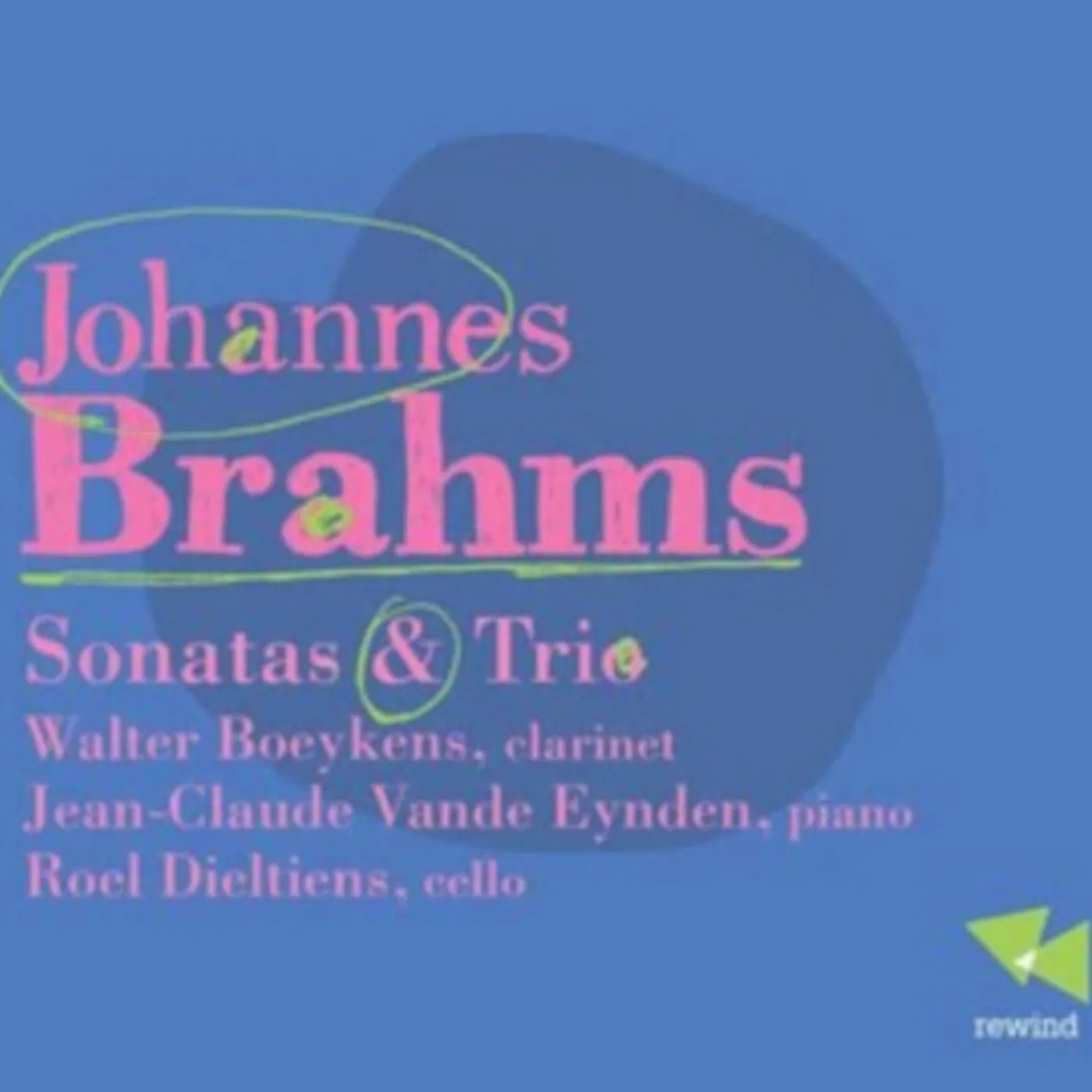 Walter Boeykens CD - Brahms/Sonatas & Trio