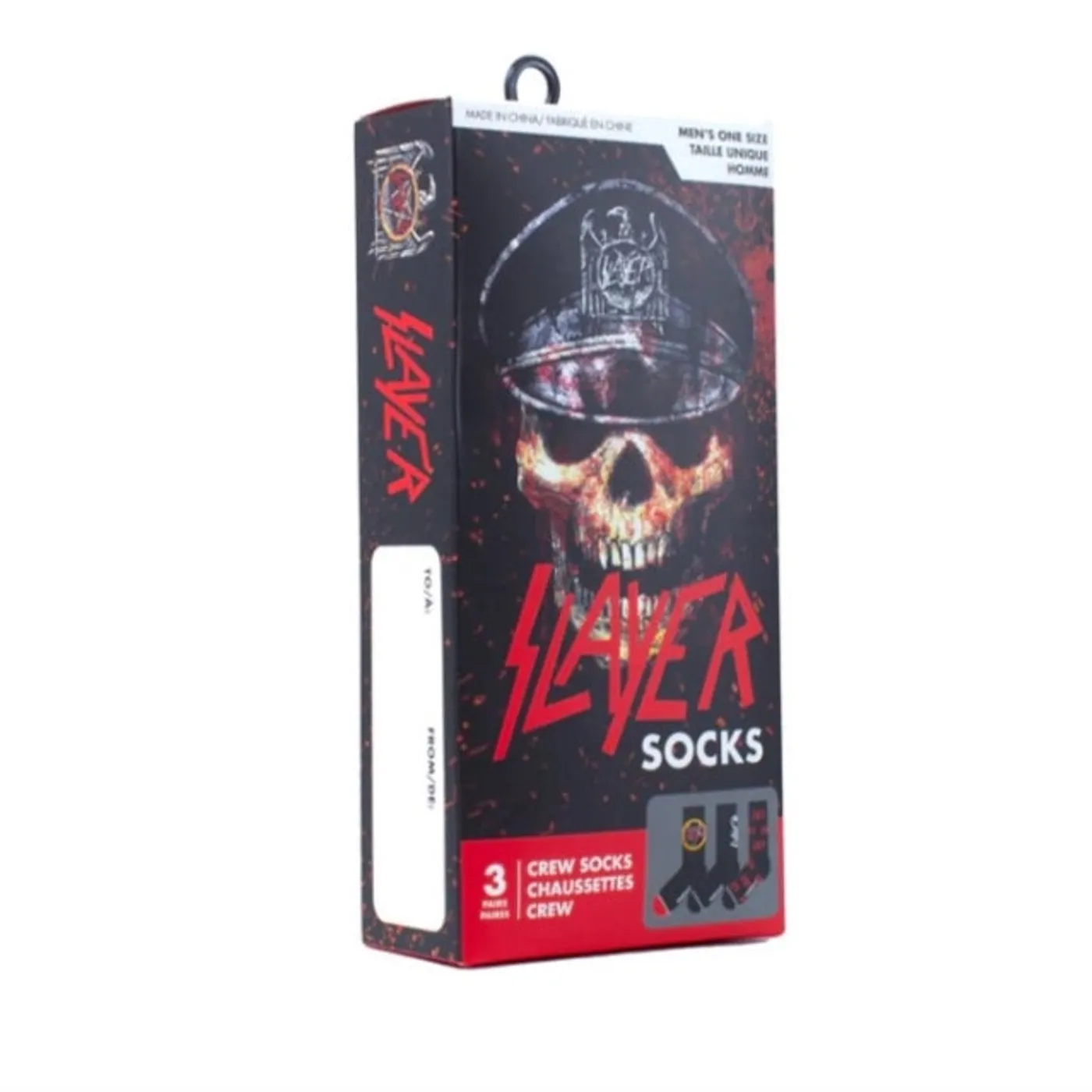 Slayer Socks - Slayer Socks 3 Pack In Gift Box (One Size)