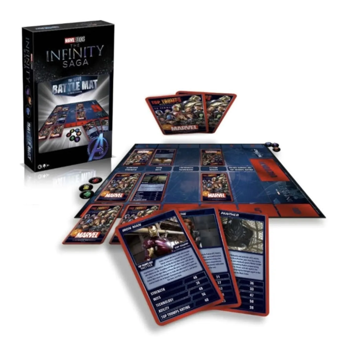 Marvel Board Game - Marvel Top Trumps Battle Mat