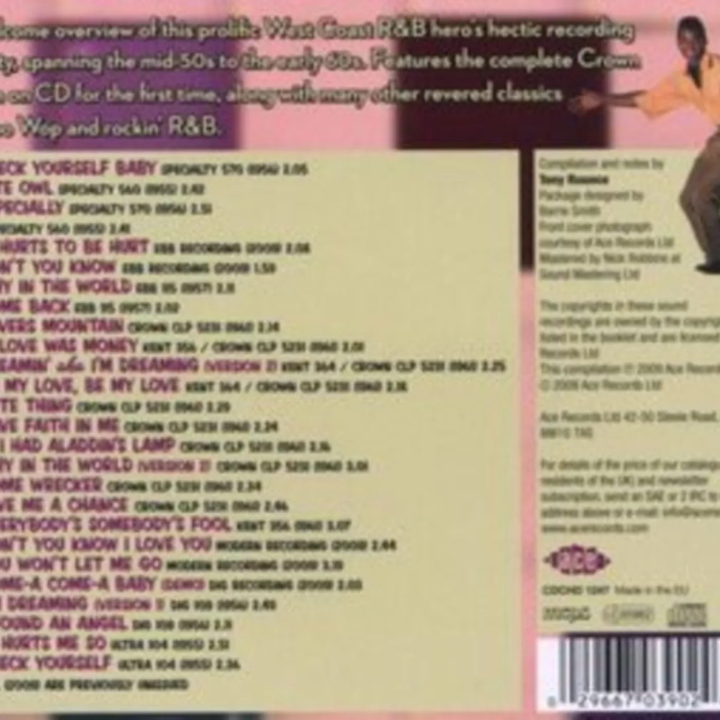 Tony Allen CD - Here Comes The Nite Owl