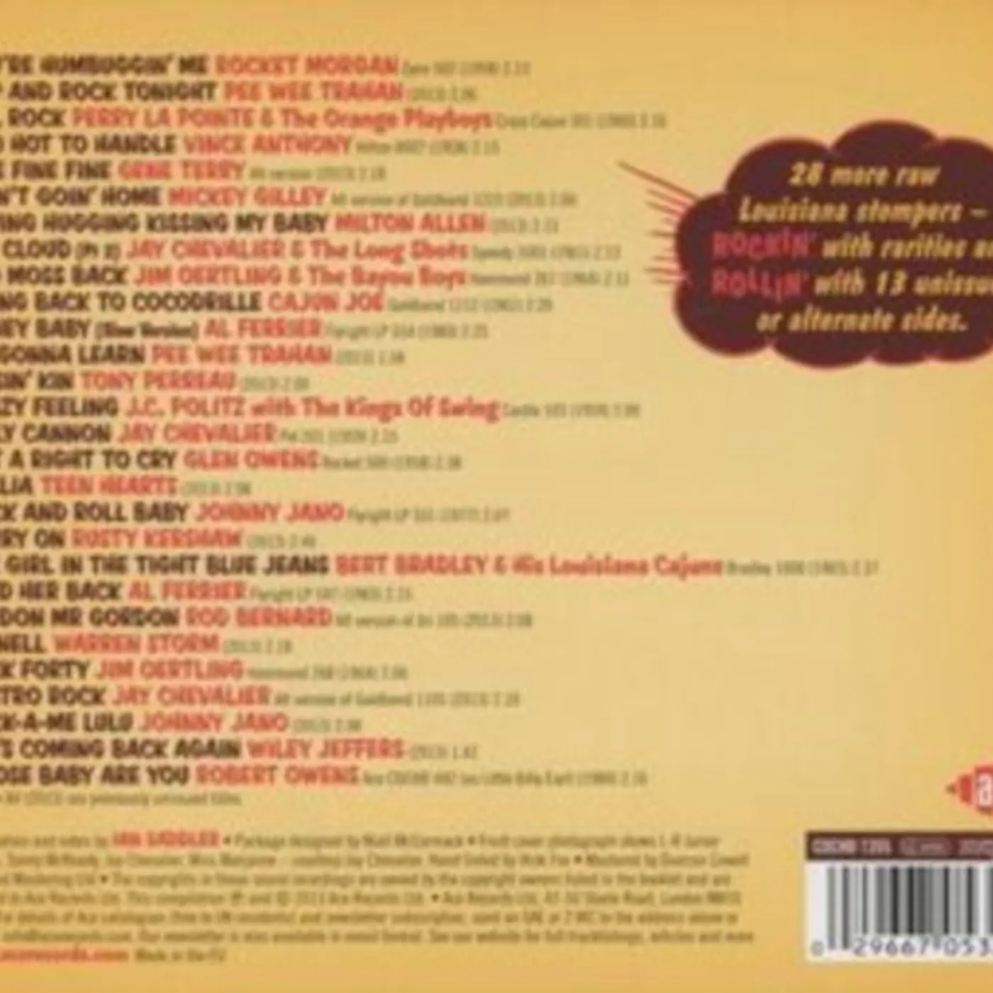 Various Artists CD - Boppin By The Bayou Again