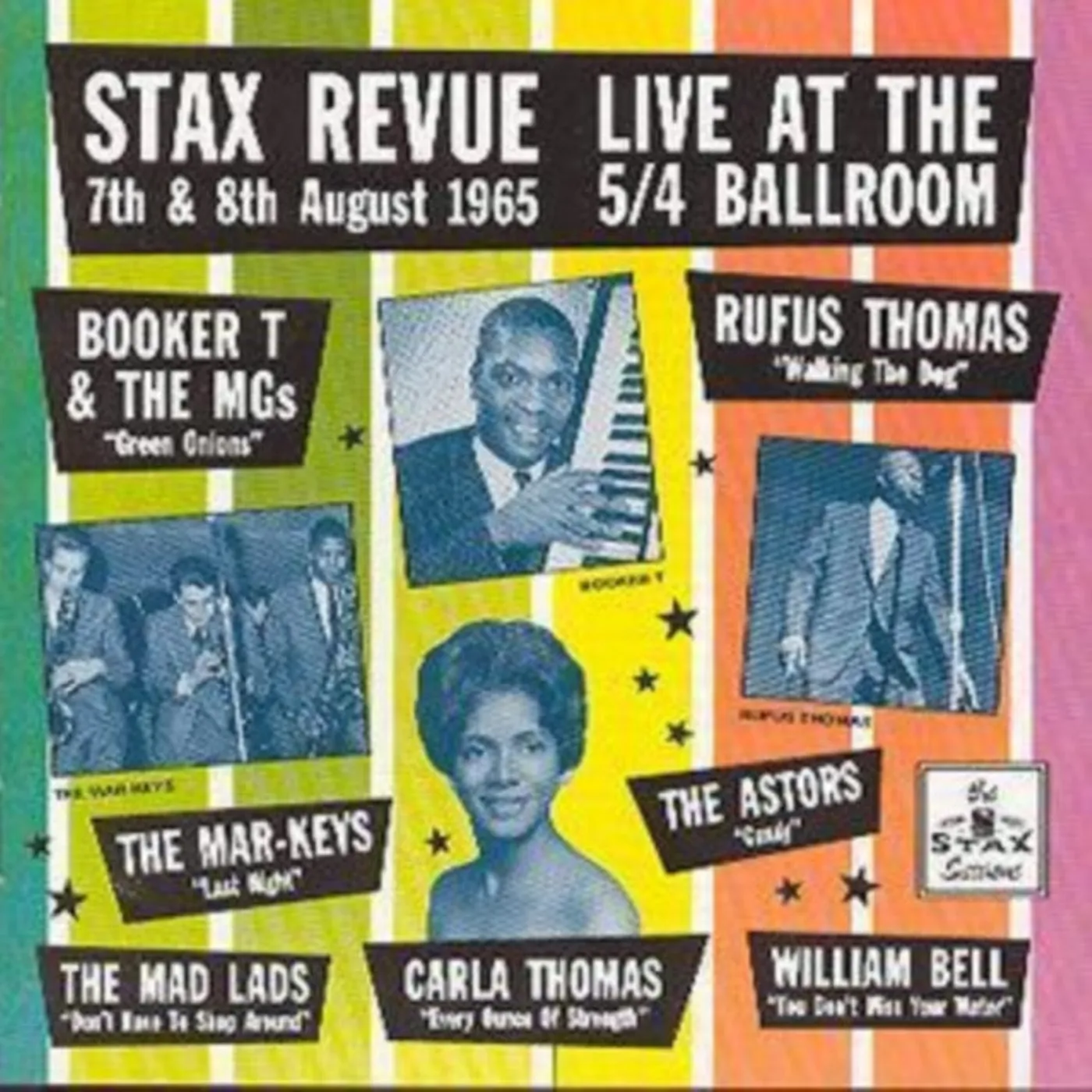 Various Artists CD - Stax Revue Live At..