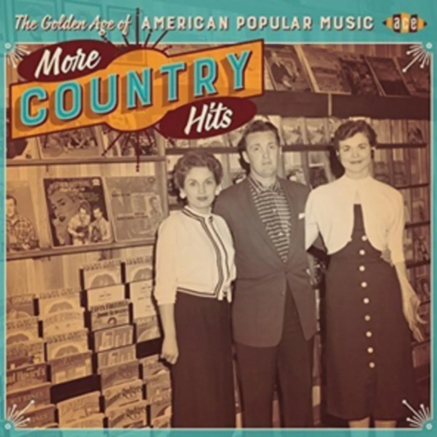 Various Artists CD - Golden Age Of American Popular Music - More Country Hits