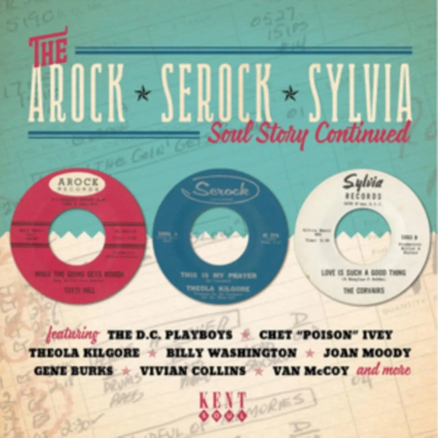 Various Artists CD - Arock Serock Sylvia Soul Story Continued