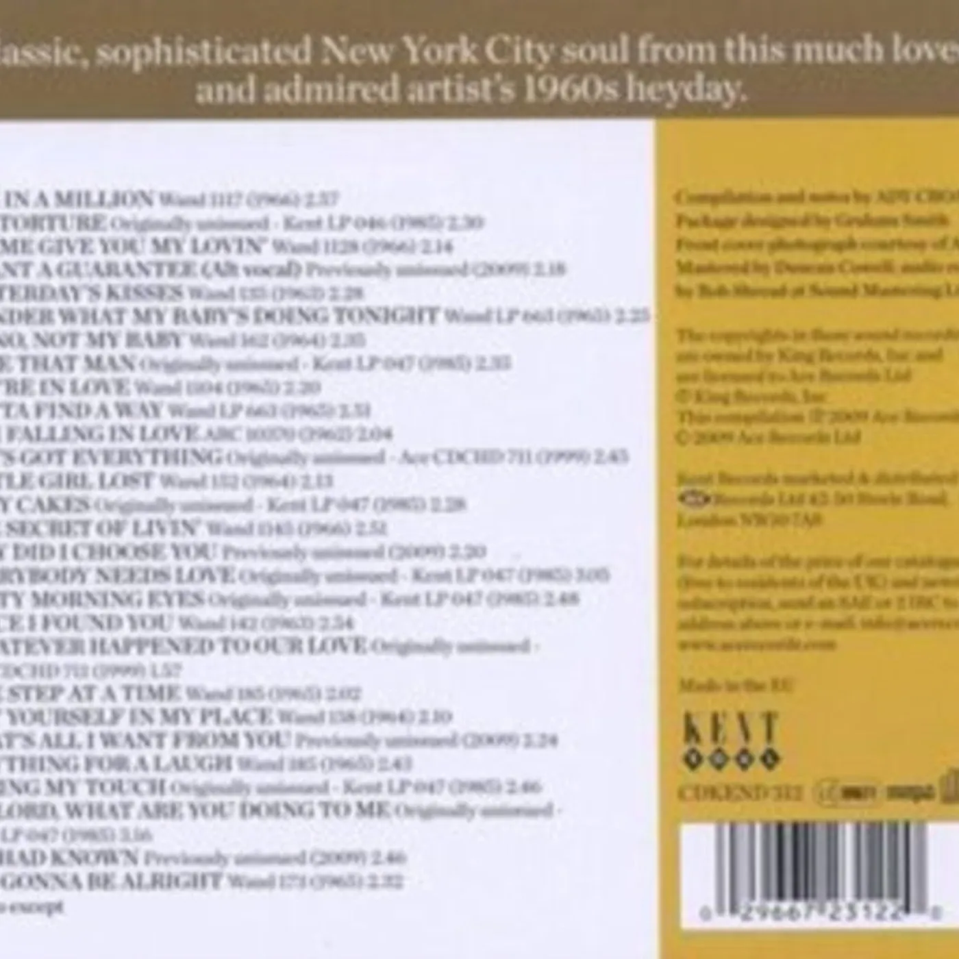 Maxine Brown CD - Best Of The Wand Years