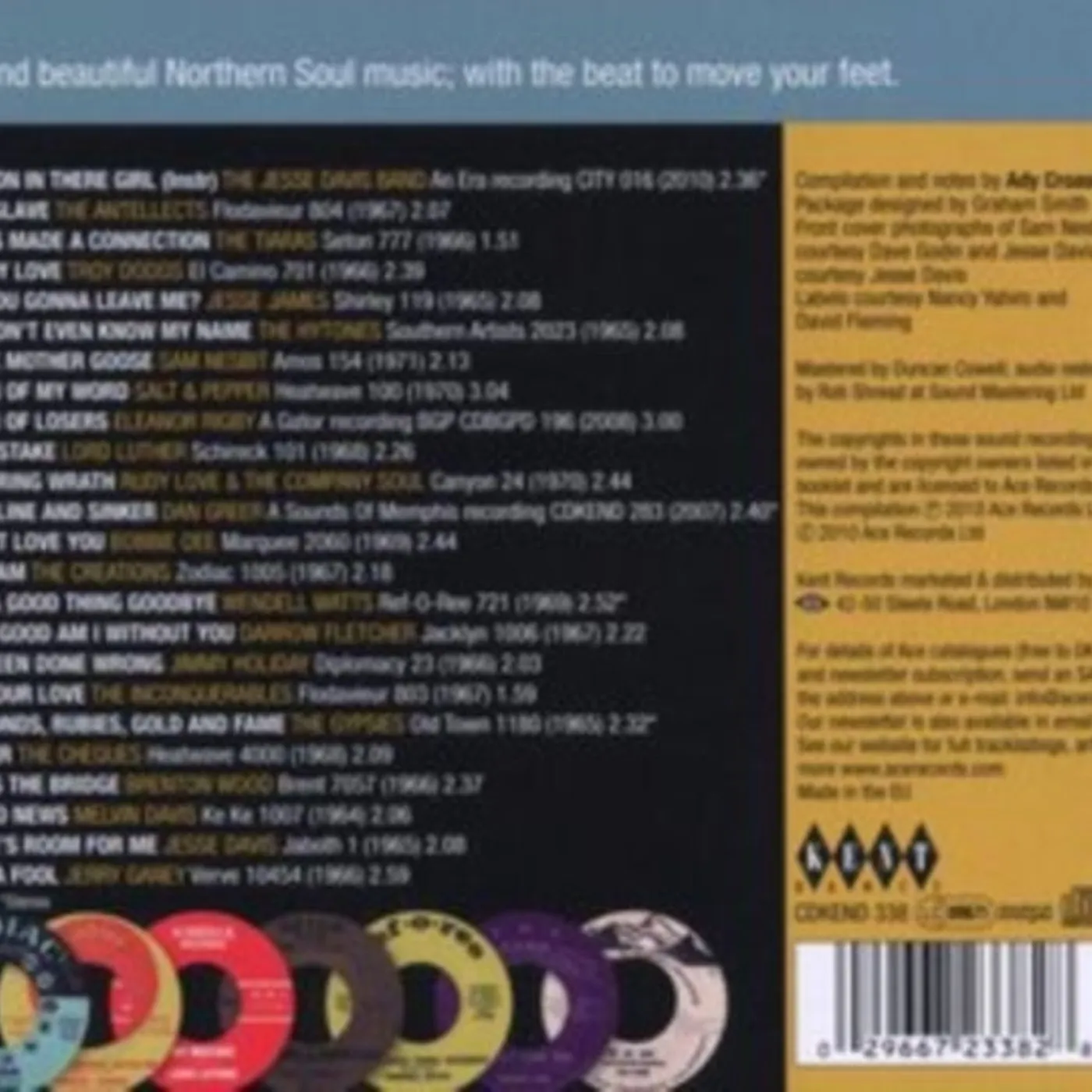 Various Artists CD - Northern Souls Classiest Rarities Volume 4