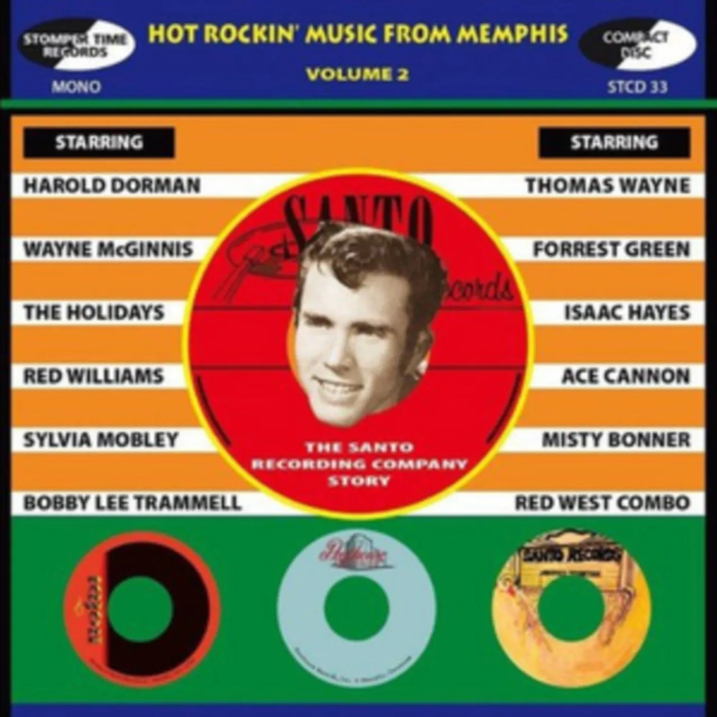 Various Artists CD - Hot Rockin Music From Memphis - Vol 2