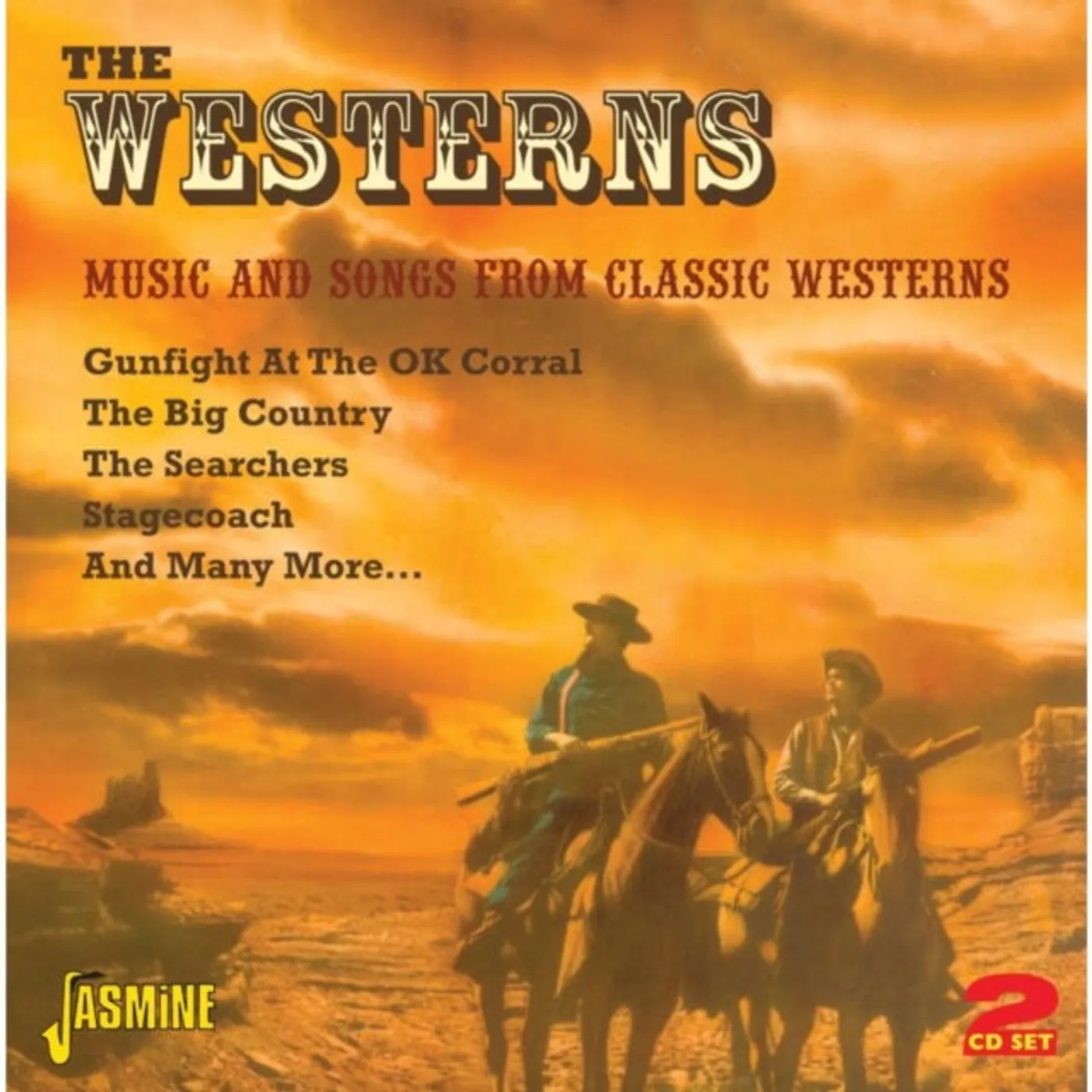 Various Artists CD - The Westerns - Music & Songs From Classic Westerns
