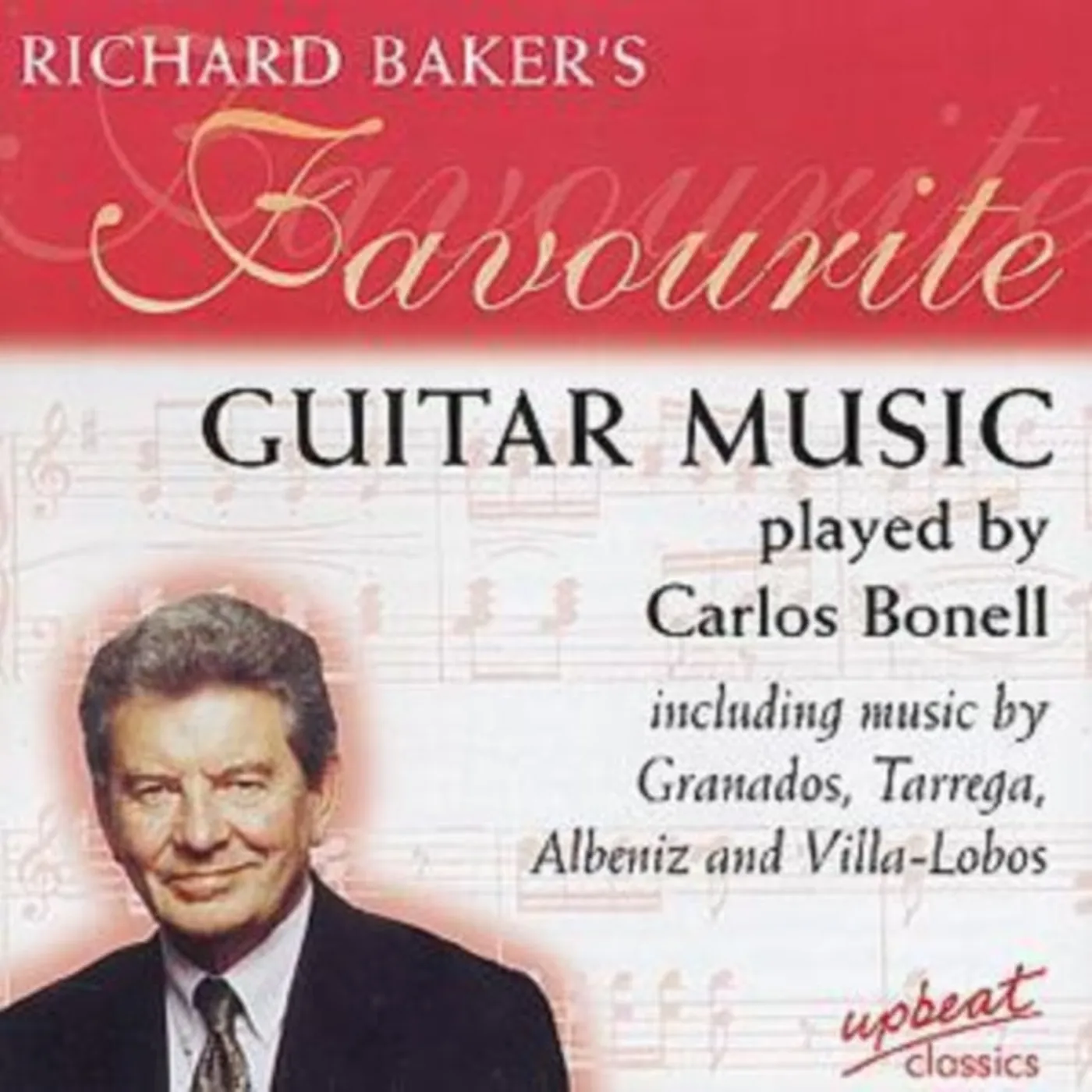Carlos Bonell CD - Richard Bakers Favourite Guitar Music