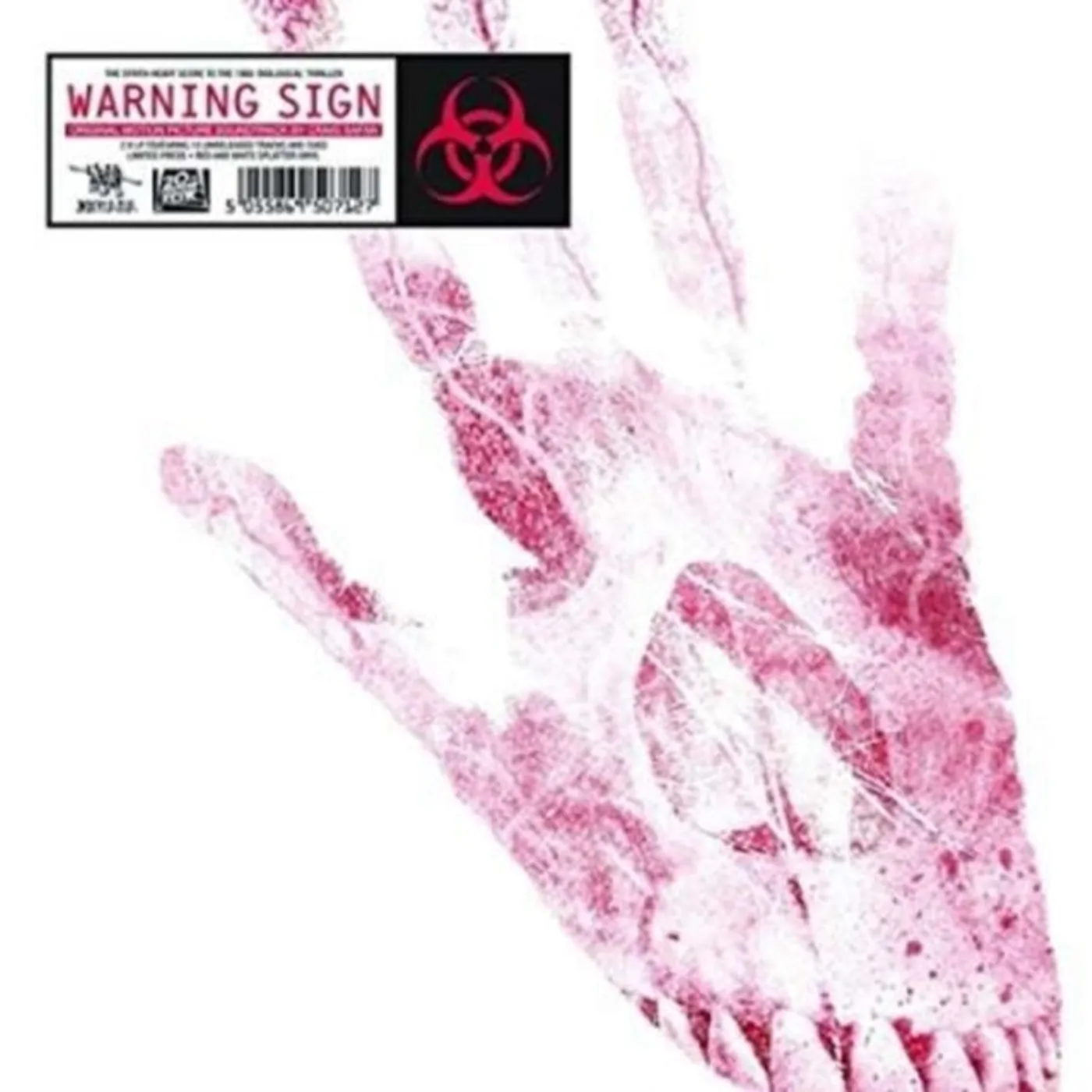 Craig Safan CD - Warning Sign - Original Soundtrack
