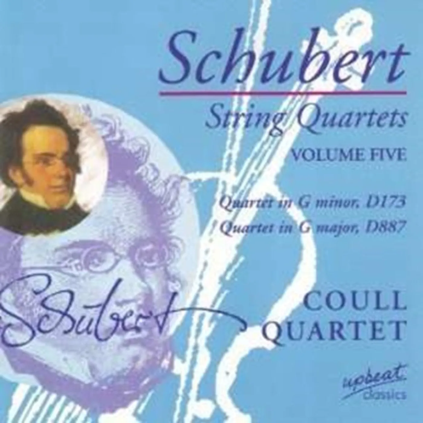 Coull Quartet CD - Schubert String Quartets Vol 5