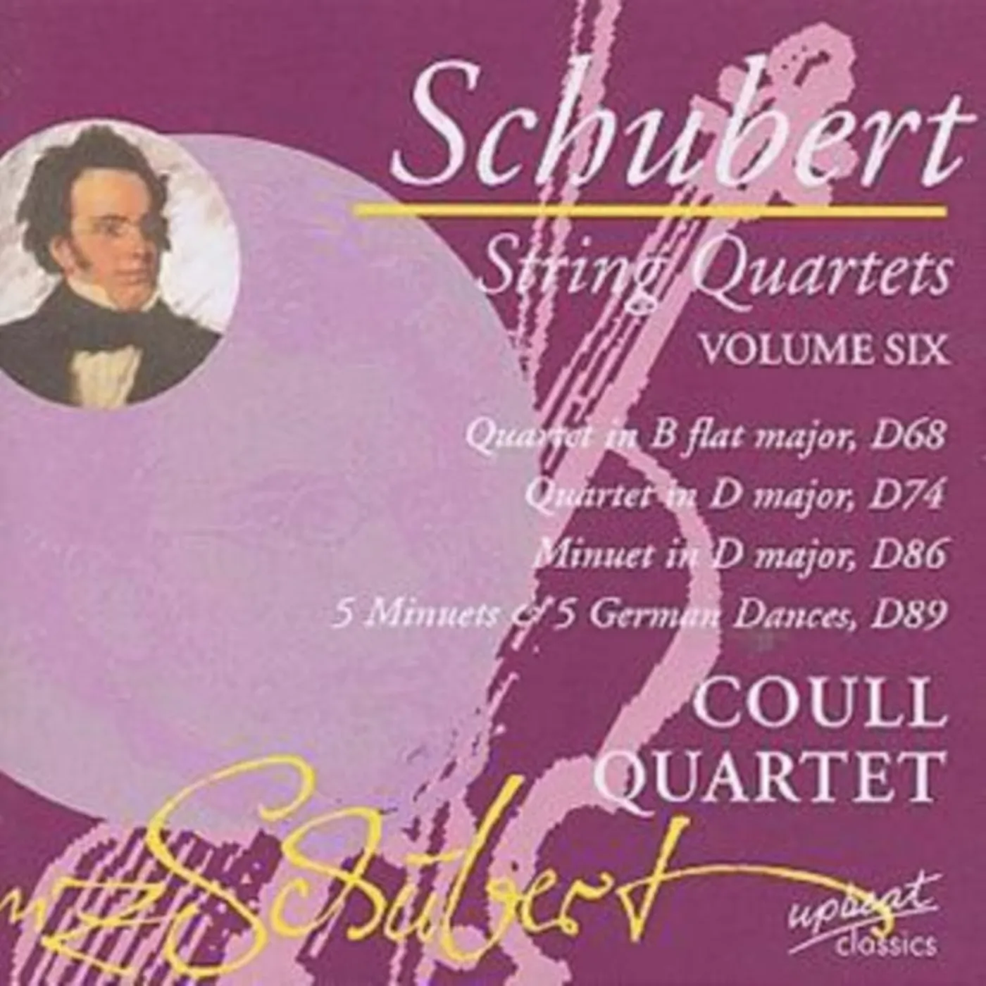 Coull Quartet CD - Schubert String Quartets Vol 6