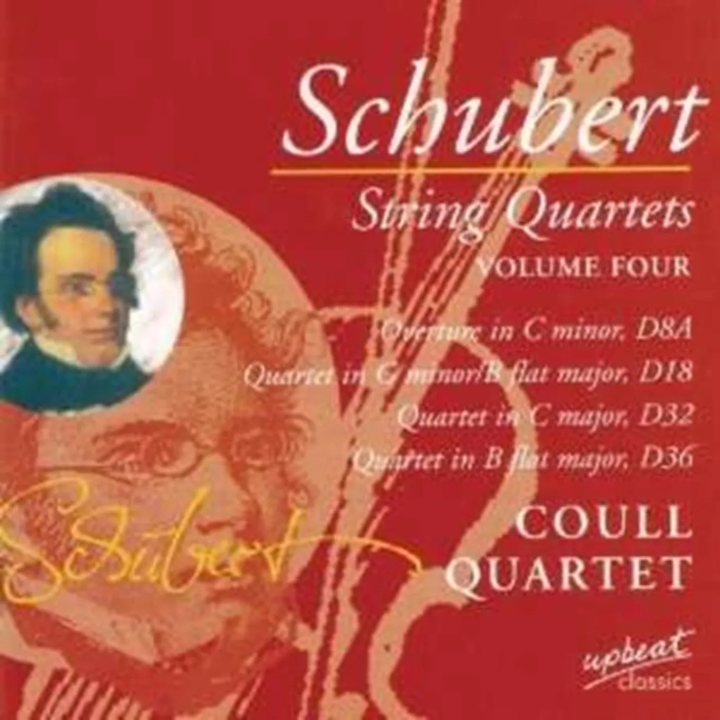 Coull Quartet CD - Schubert String Quartets Vol 4