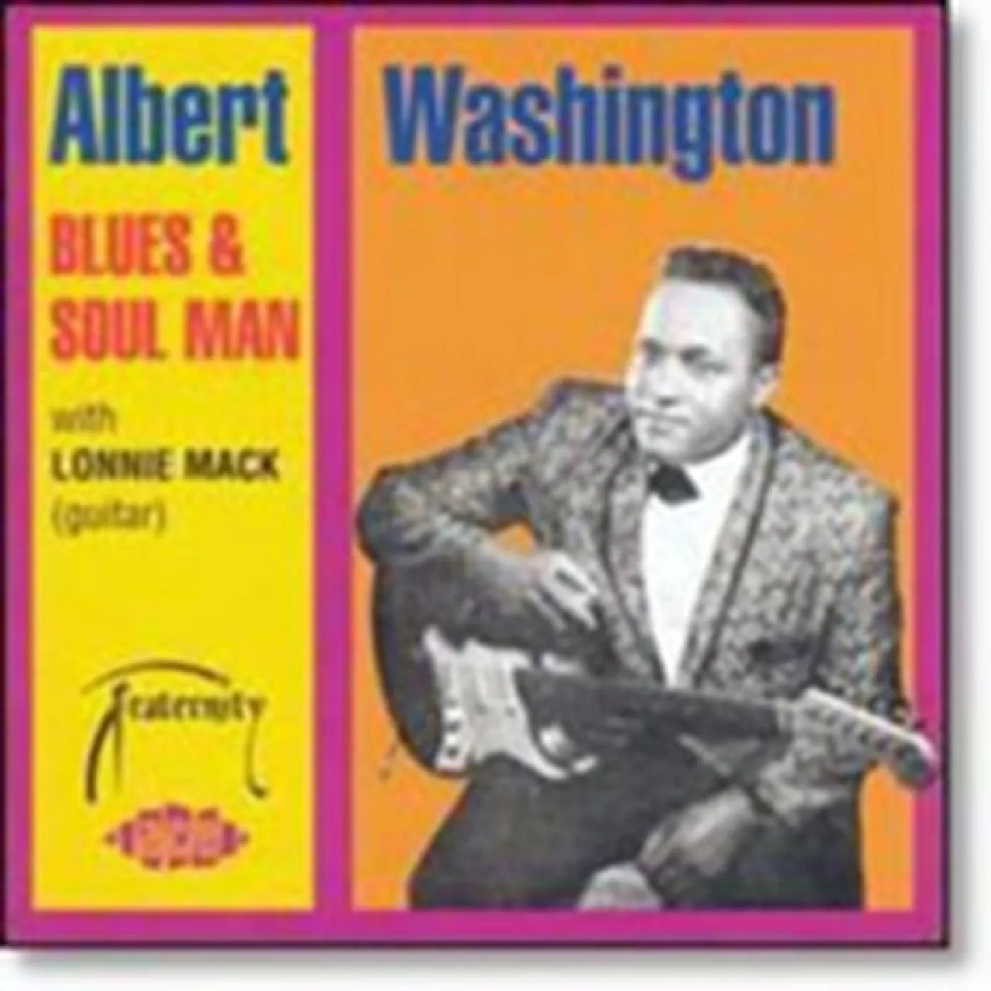 Albert Washington CD - Blues & Soul Man