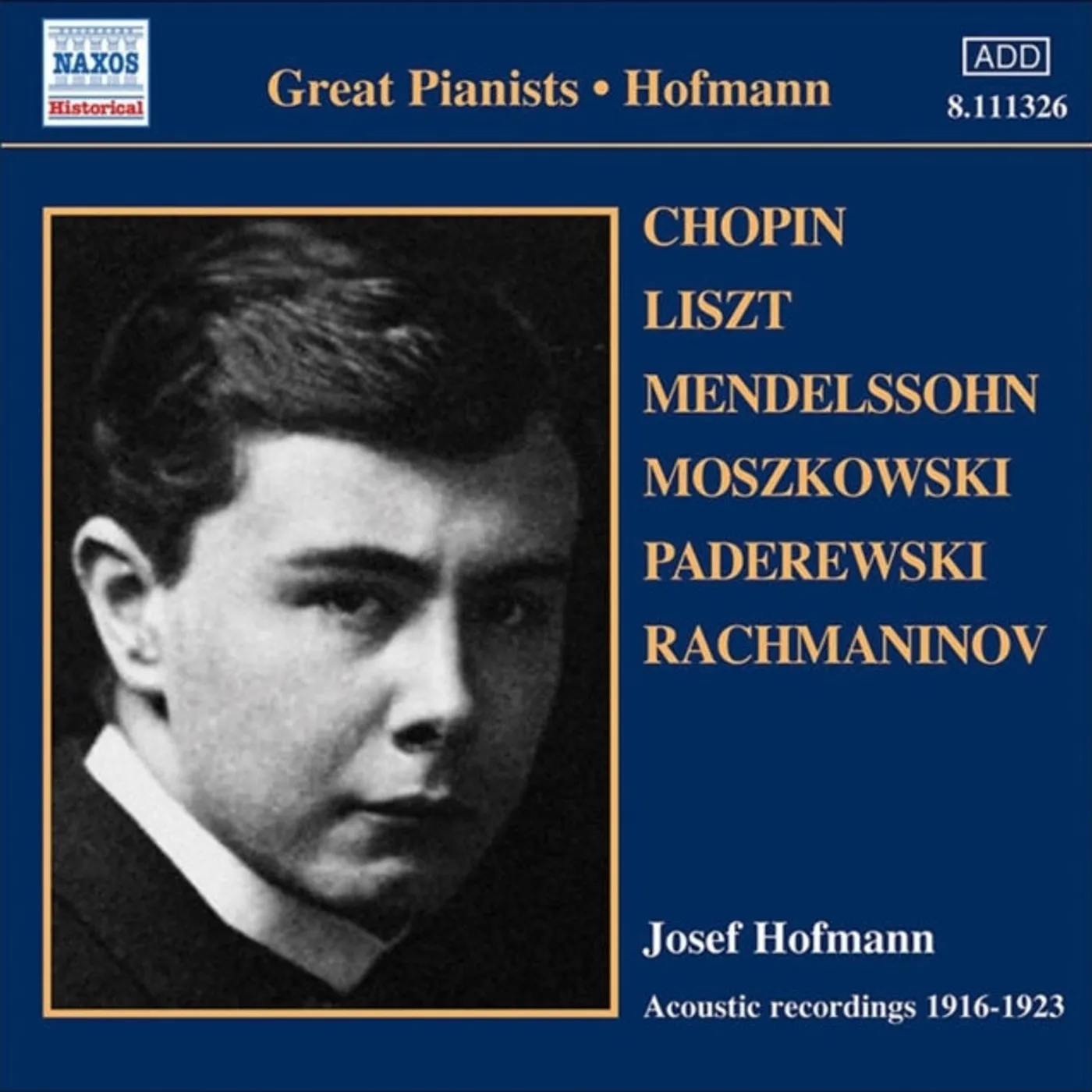 Hofmann CD - Hofmannacoustic Rdings 191623