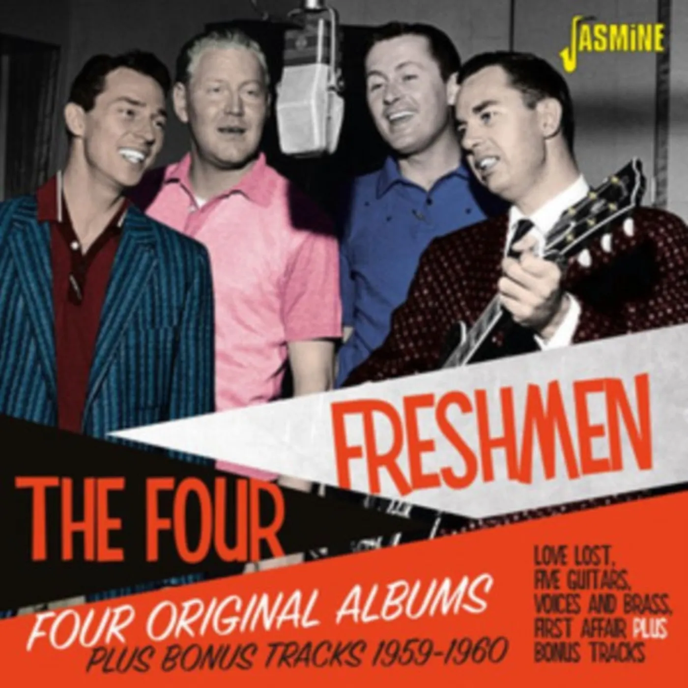 The Four Freshmen CD - Love Lost. 5 Guitars. Voices And Brass & First Affair (4 Original Albums Plus Bonus Tracks)