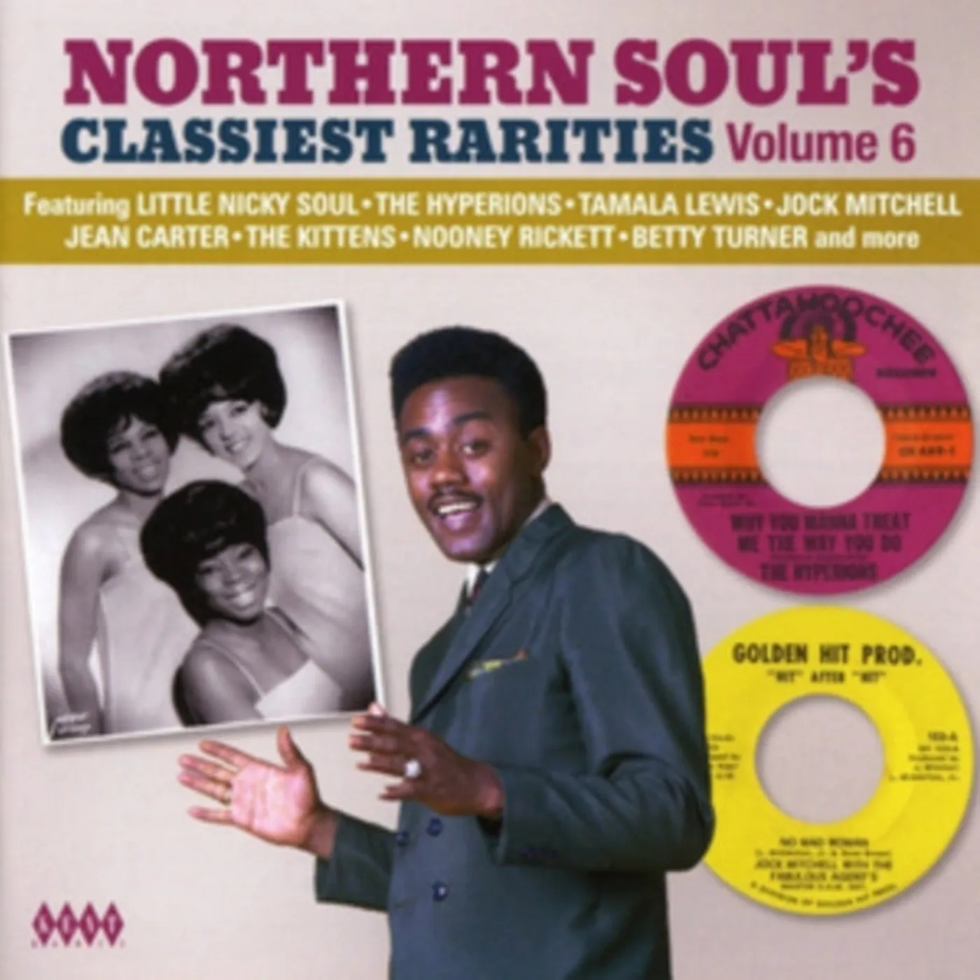 Various Artists CD - Northern Souls Classiest Rarities Volume 6