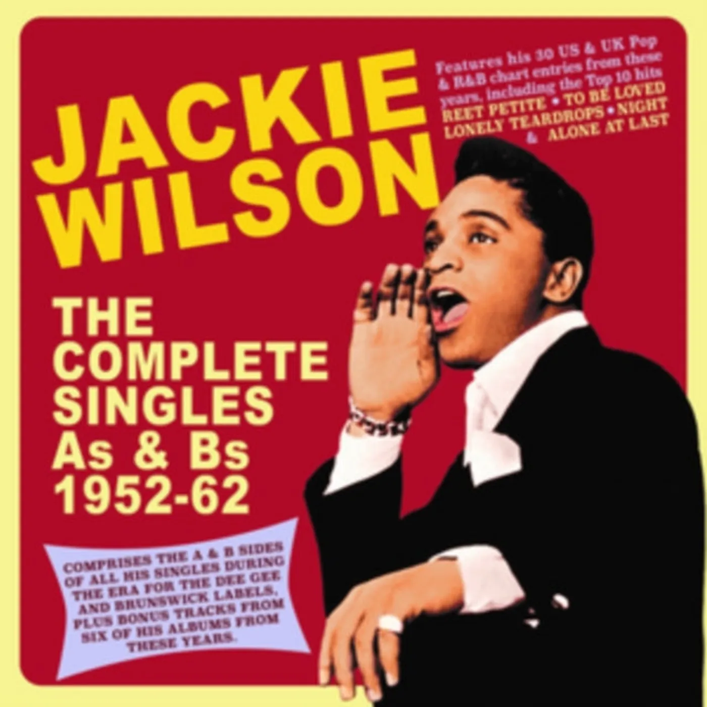 Jackie Wilson CD - The Complete Singles As & Bs 1952-62