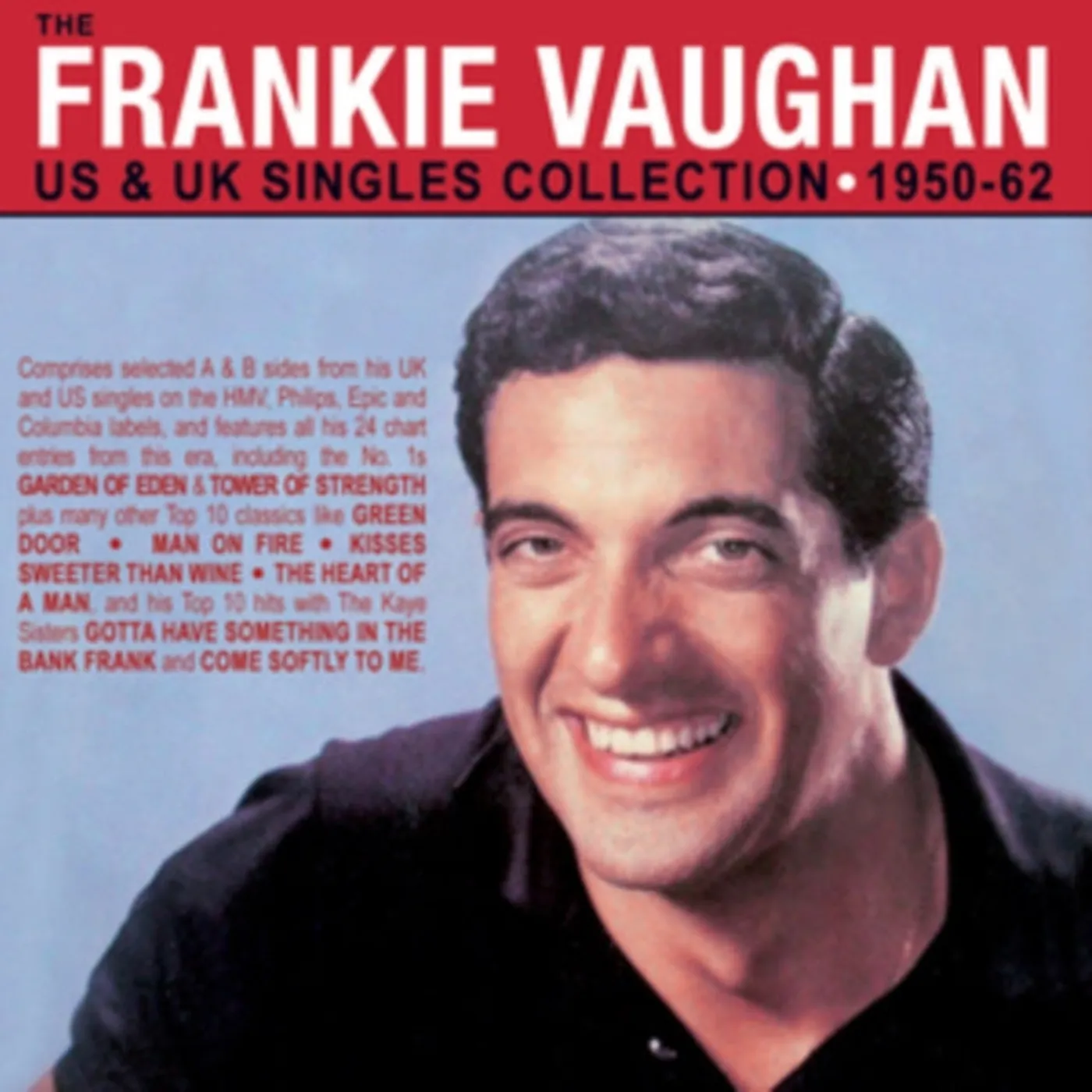 Frankie Vaughan CD - The Frankie Vaughan Us & Uk Singles Collection 1950-62