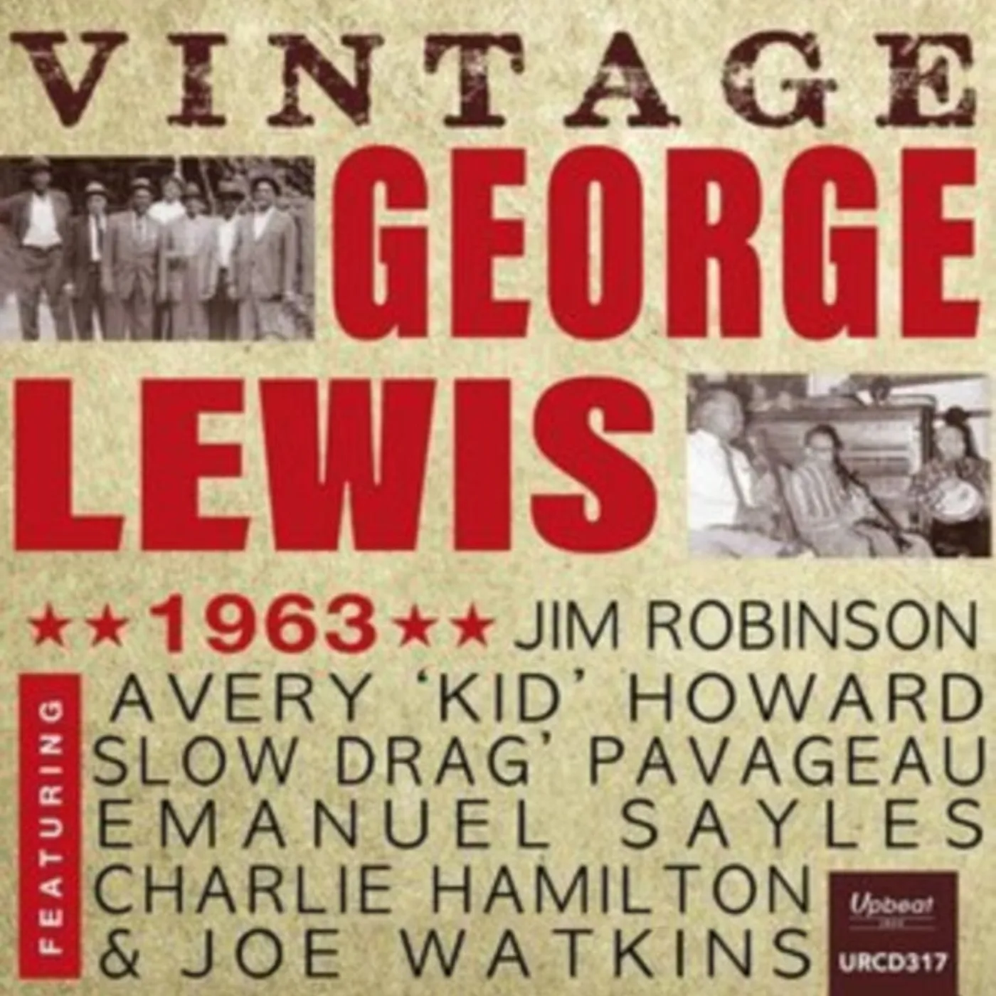 George Lewis CD - Vintage George Lewis 1963