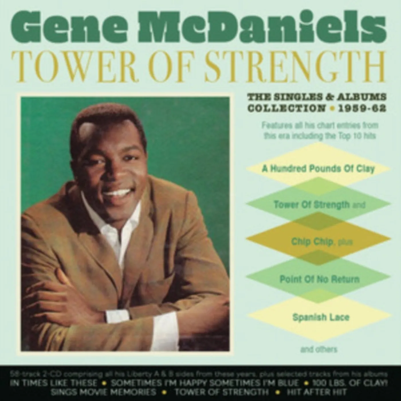 Gene Mcdaniels CD - Singles & Albums Collection 1959-62