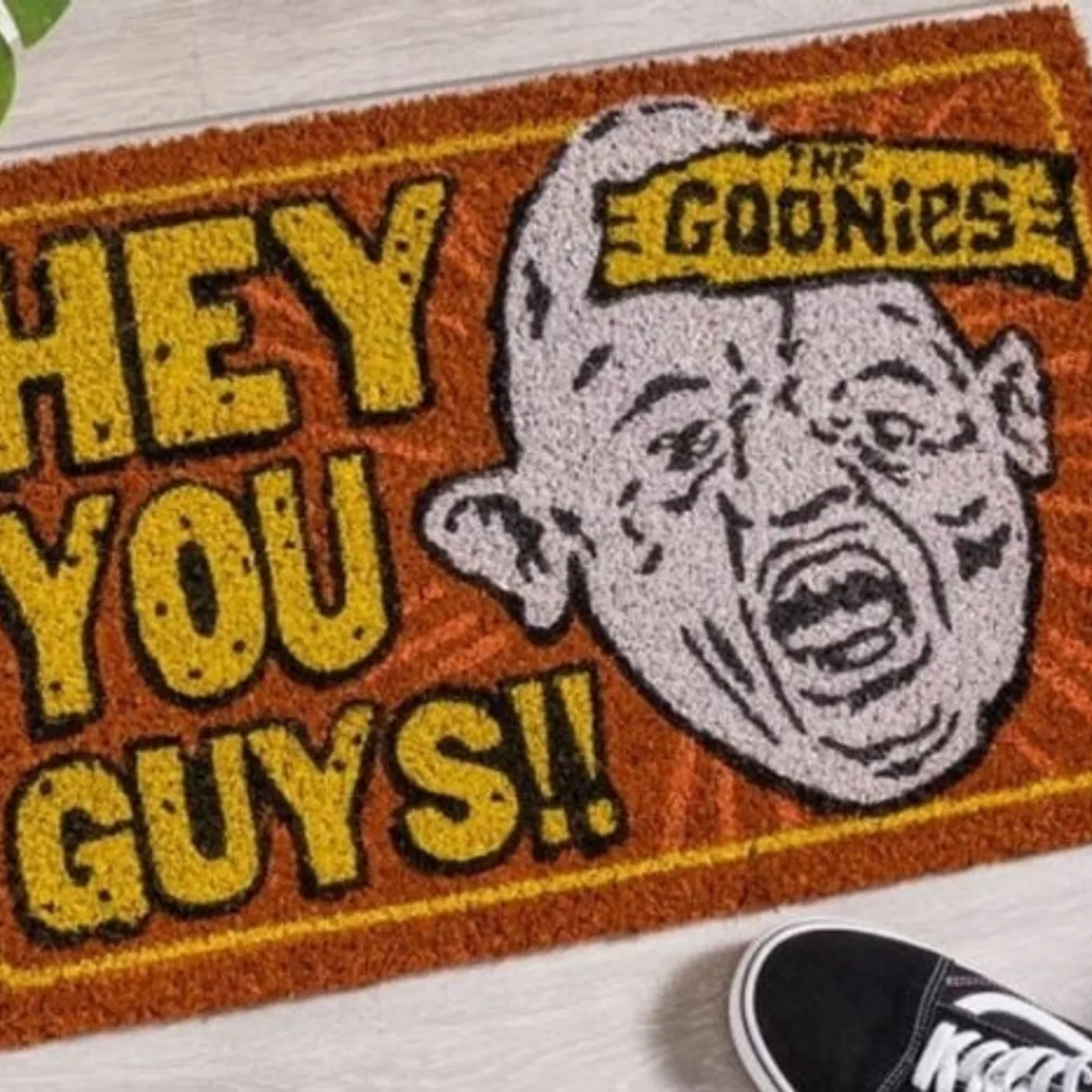 The Goonies Door Mat - The Goonies Hey You Guys Door Mat
