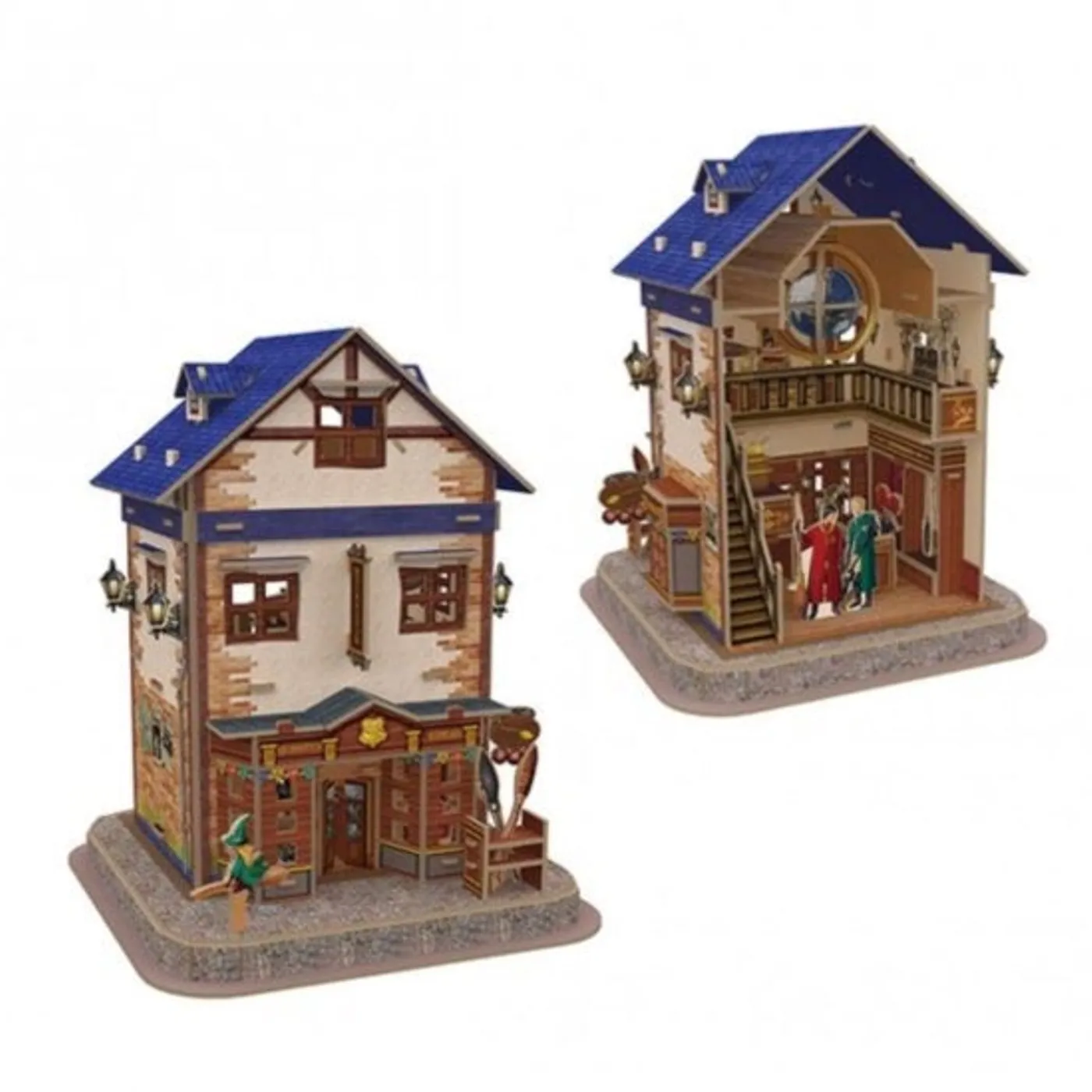 Harry Potter Jigsaw Puzzle - Harry Potter Diagon Alley Quidditch (71Pc) 3D Jigsaw Puzzle