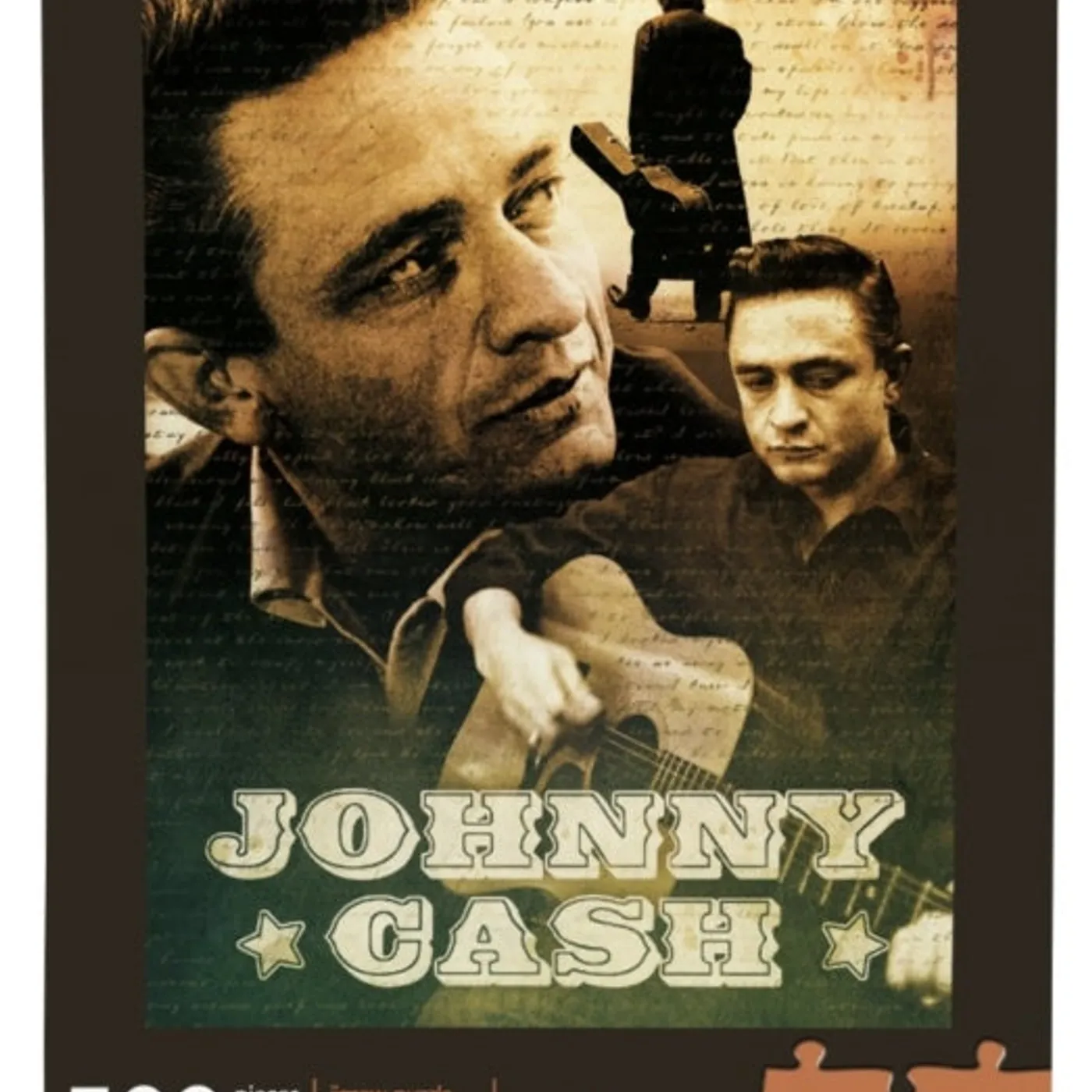 Johnny Cash Jigsaw Puzzle - Johnny Cash 500 Piece Jigsaw Puzzle