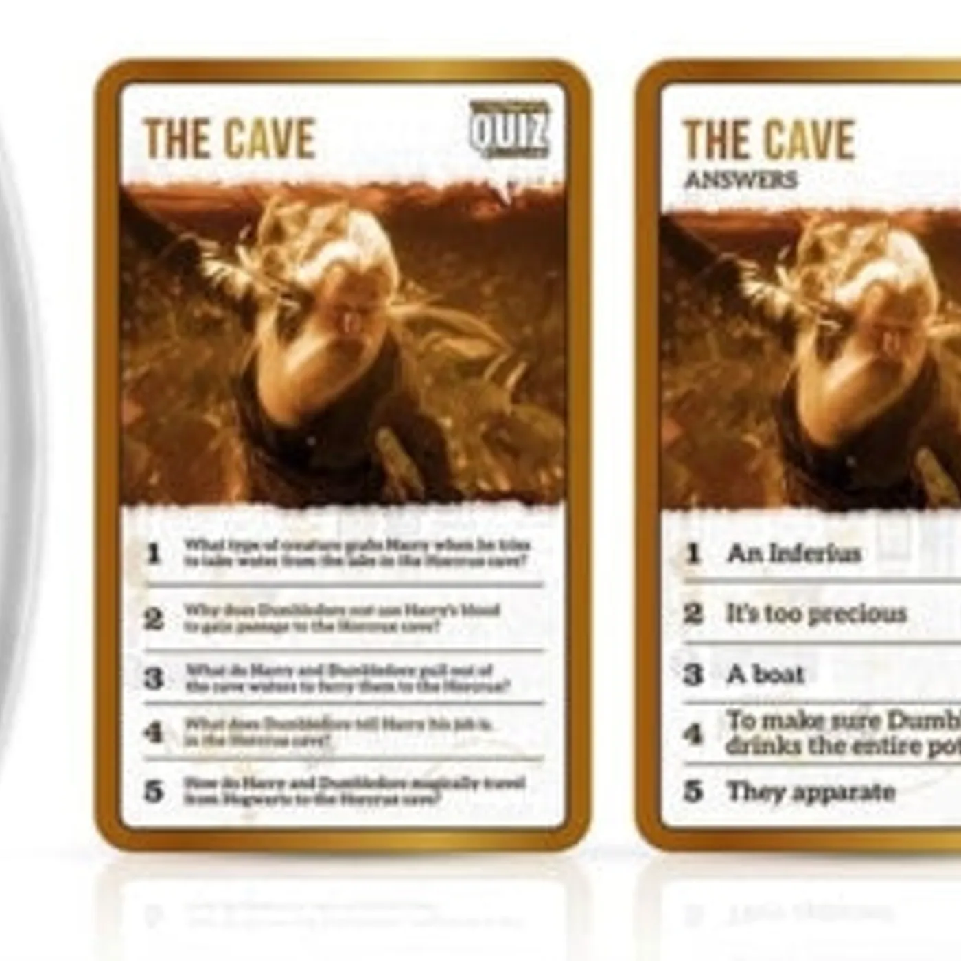 Harry Potter Deck Card Games - Harry Potter Top Trumps Quiz