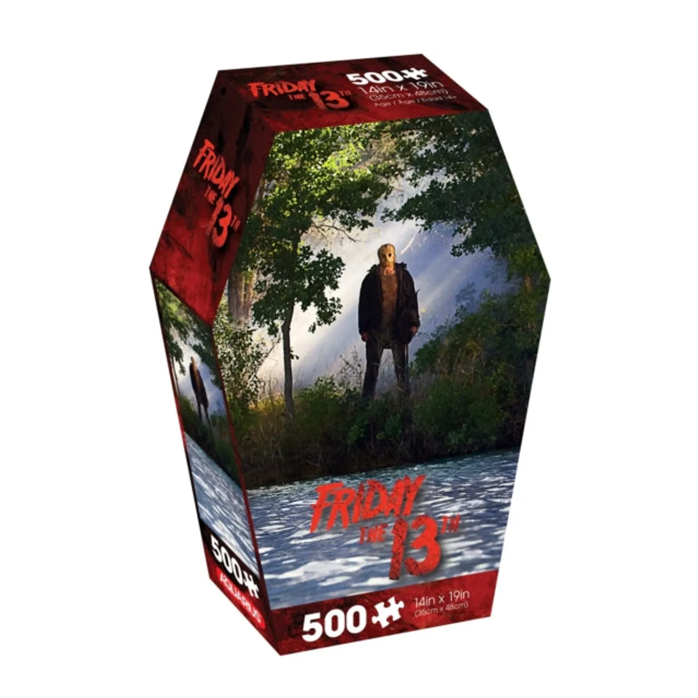 Friday The 13Th Jigsaw Puzzle - Friday The 13Th Coffin Box 500 Piece Jigsaw Puzzle
