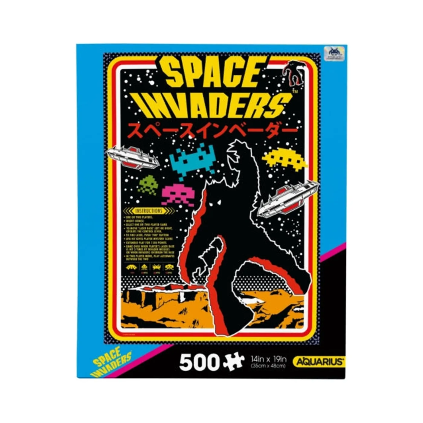 Space Invaders Jigsaw Puzzle - Space Invaders 500 Piece Jigsaw Puzzle