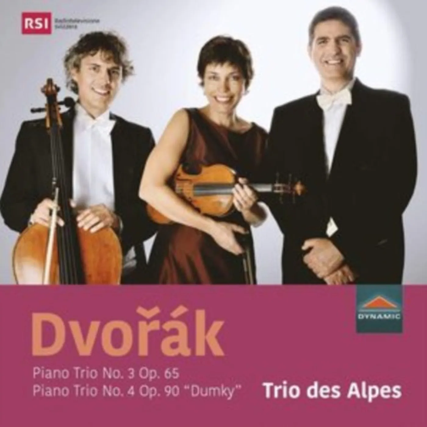 Trio Des Alpes CD - Antonin Dvorak: Piano Trio No. 3. Op.65 & Piano Trio No. 4. Op.90 Dumky