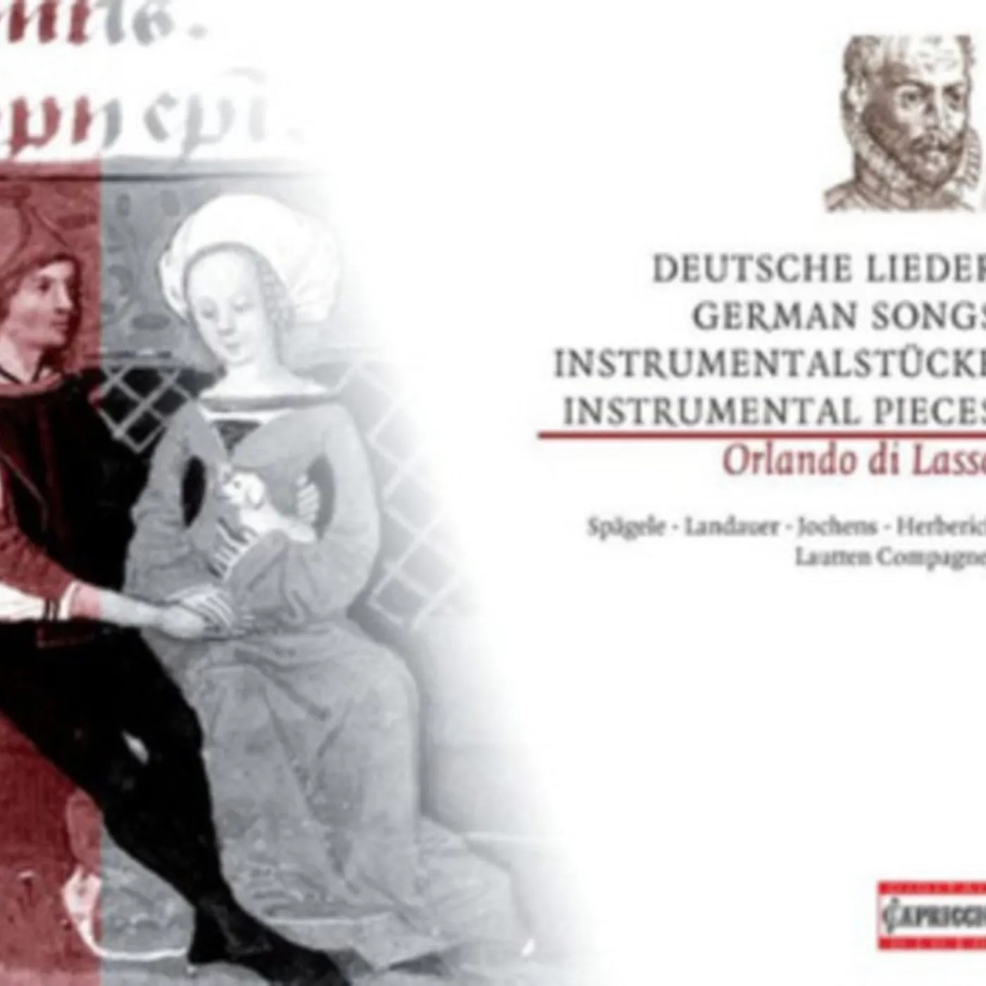 Lautten Compagney CD - Di Lassogerman Songs Instrumental