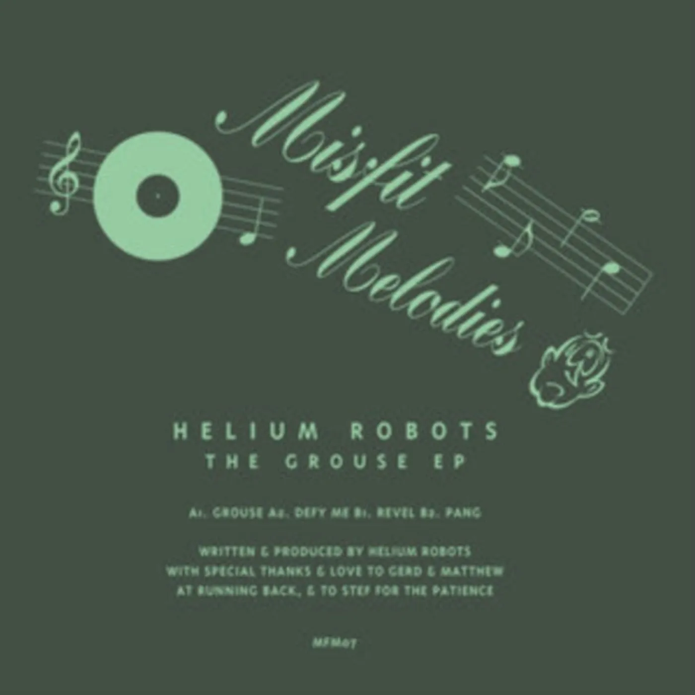 Helium Robots 12Inch - Grouse Ep.The