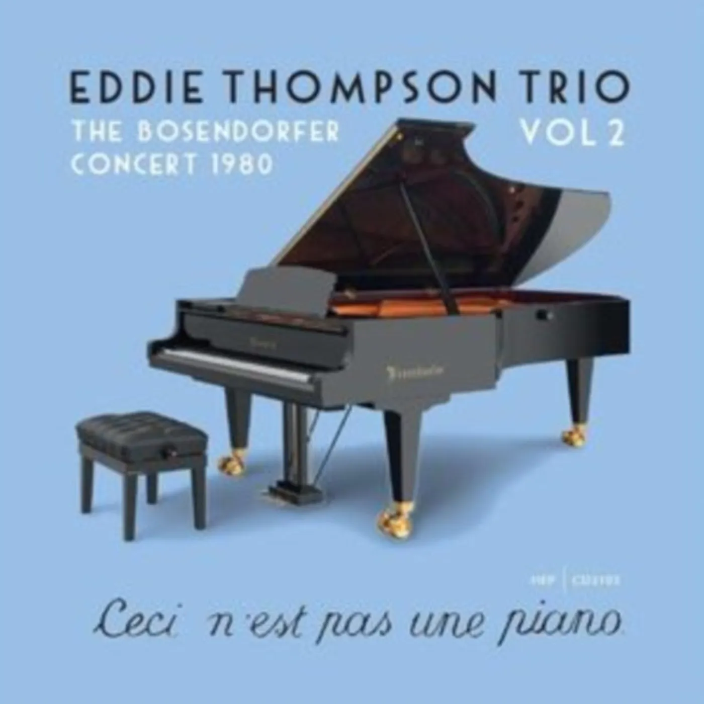 Eddie Thompson Trio CD - Bosendorfer Concert 1980 - 2