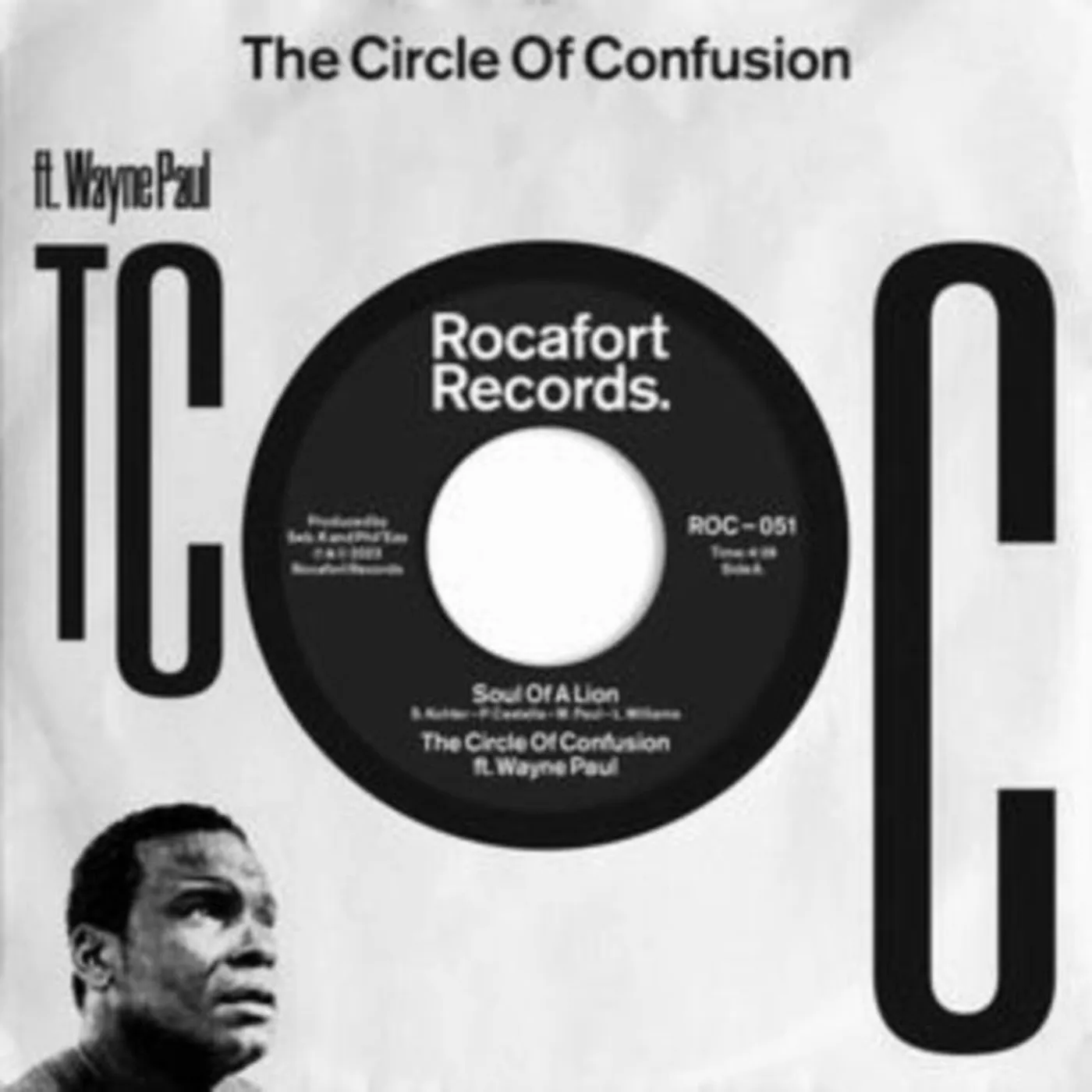 The Circle of Confusion 7Inch - Soul Of A Lion / Soul Of A Lion (Dub Mix)