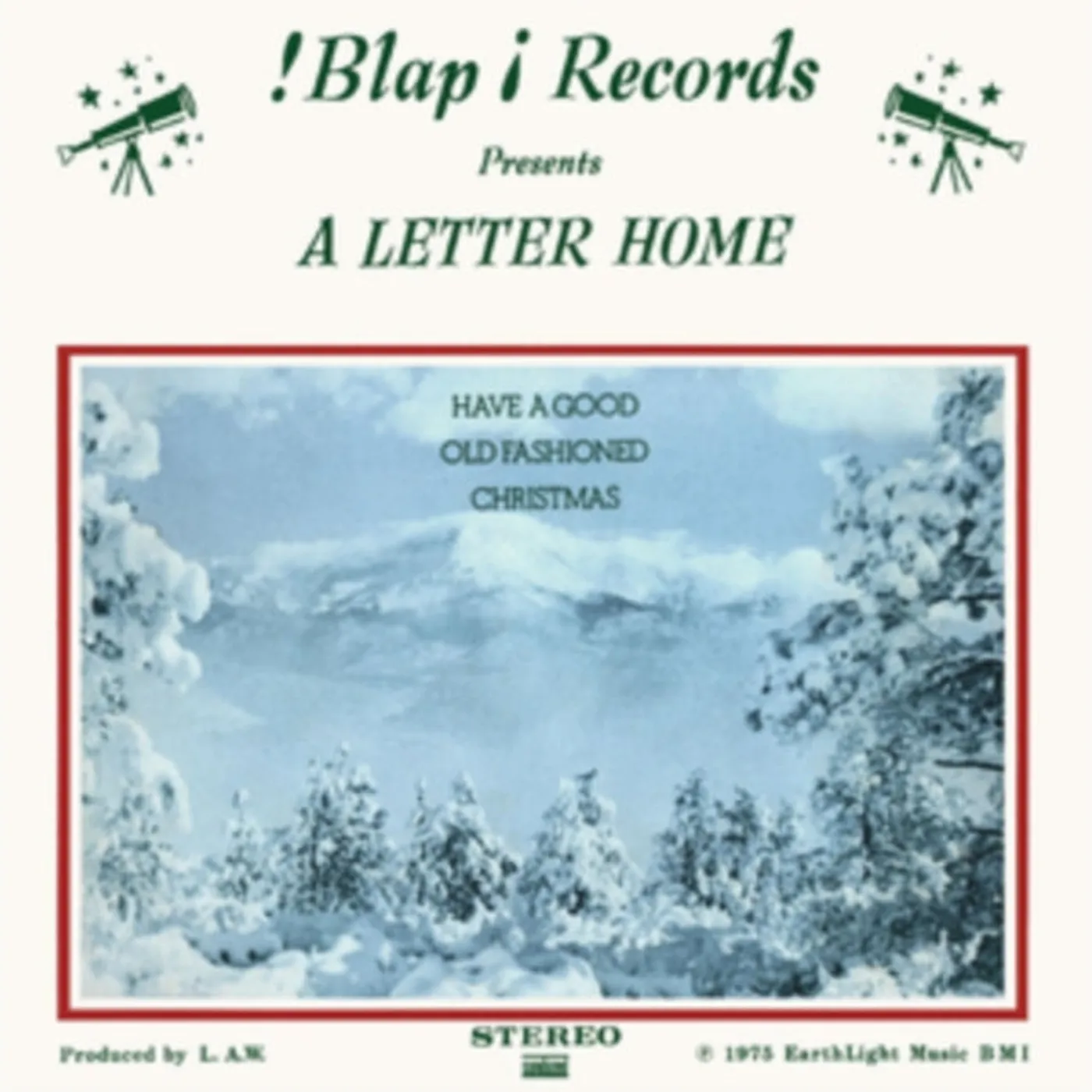 A Letter Home CD - Have A Good Old Fashioned Christmas